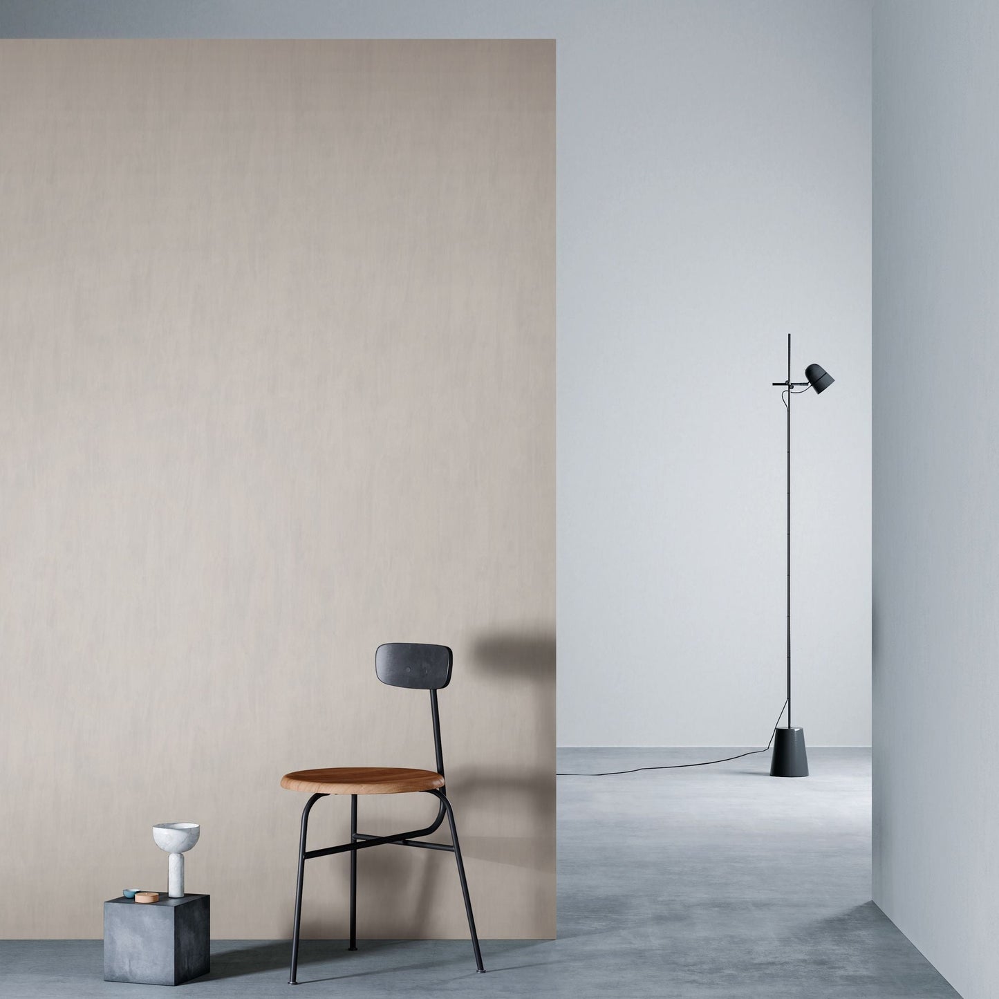 3M DI-NOC Earth/Stone AE-1953 architectural film installed in room scene