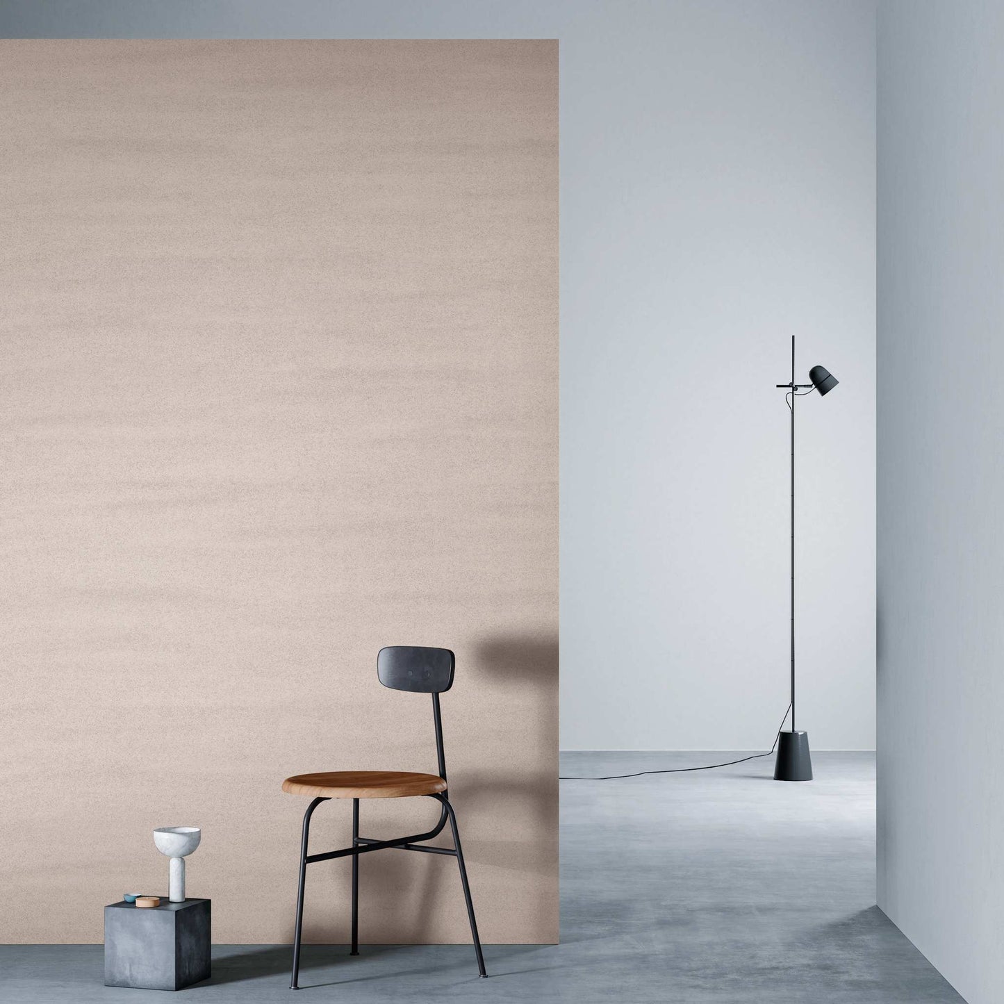 3M DI-NOC Earth/Stone AE-1955 architectural film installed in room scene