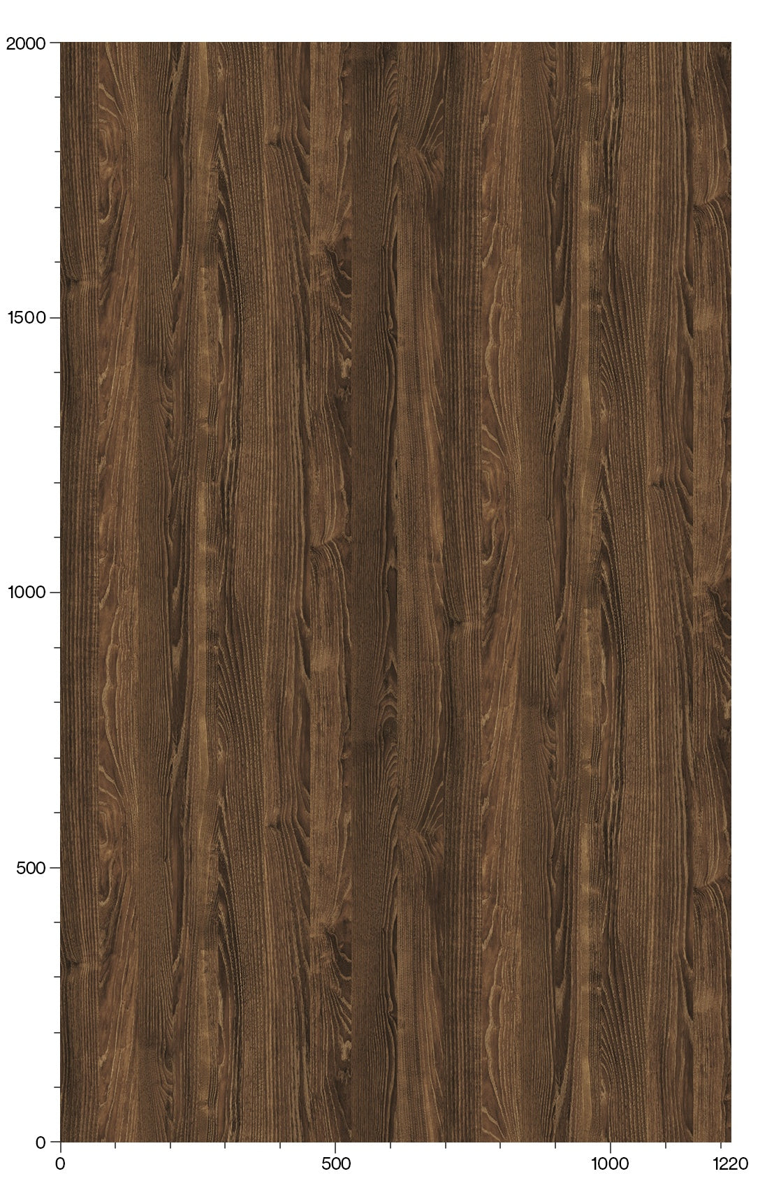 3M DI-NOC Wood Dry Wood DW-1885MT architectural film color sample