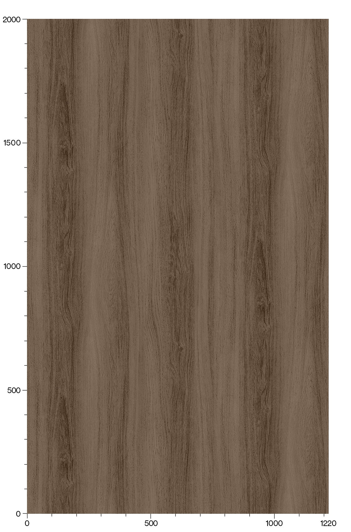 3M DI-NOC Wood Dry Wood DW-2223MT architectural film color sample