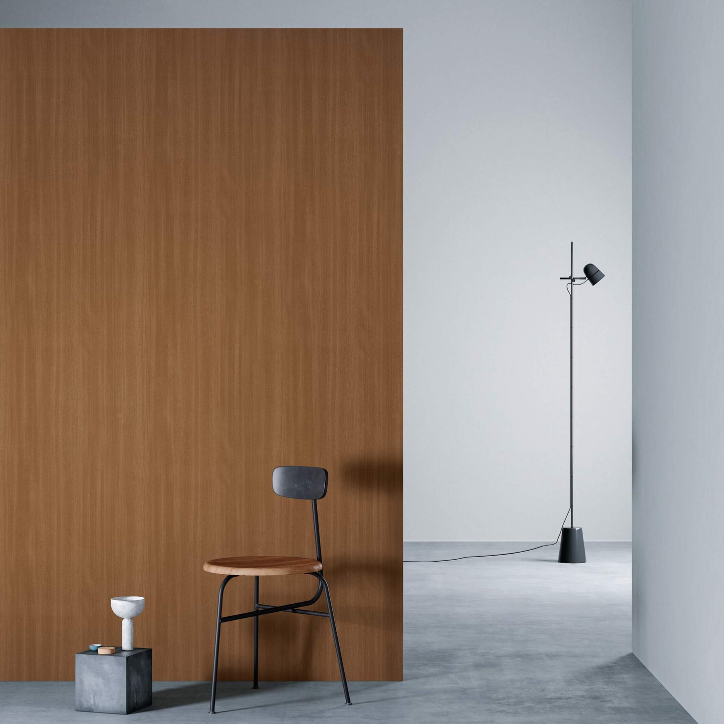 3M DI-NOC Fine Wood FW-1283 architectural film installed in room scene