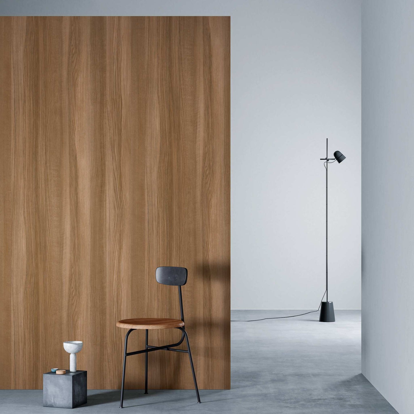 3M DI-NOC Fine Wood FW-1293 architectural film installed in room scene