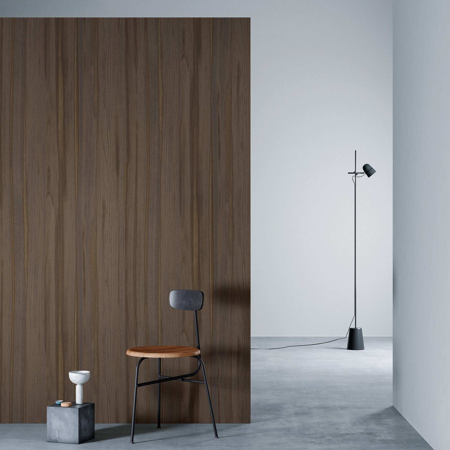 3M DI-NOC Fine Wood FW-1770 architectural film installed in room scene