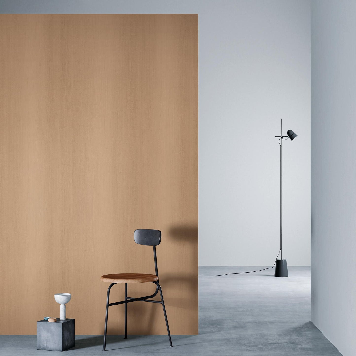 3M DI-NOC Fine Wood FW-1981 architectural film installed in room scene
