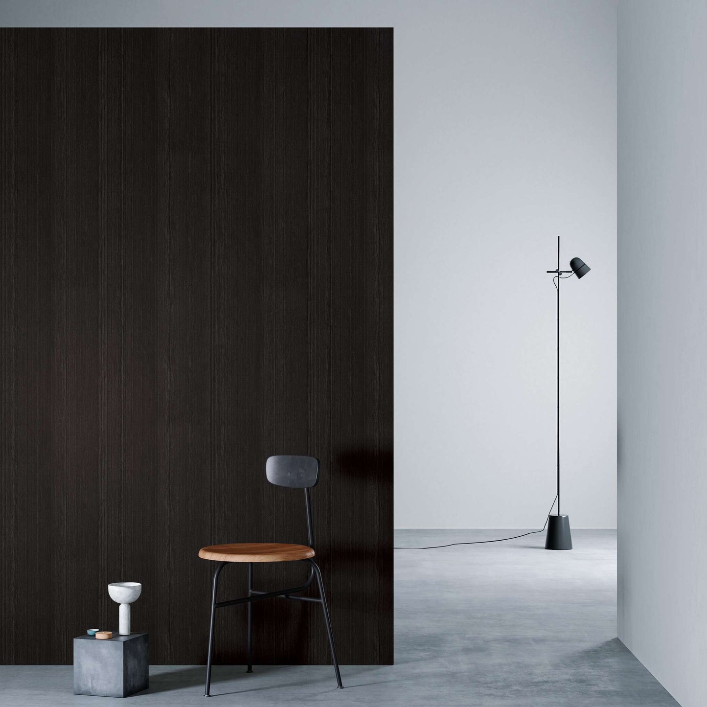 3M DI-NOC Fine Wood FW-641 architectural film installed in room scene