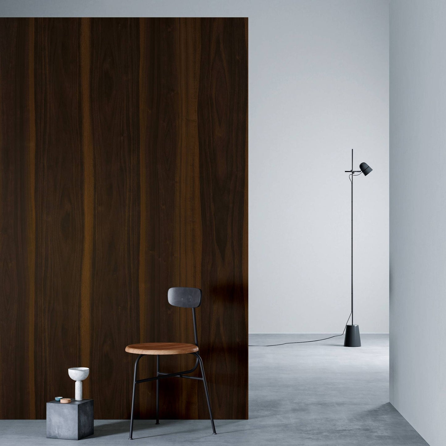 3M DI-NOC Fine Wood FW-7009 architectural film installed in room scene