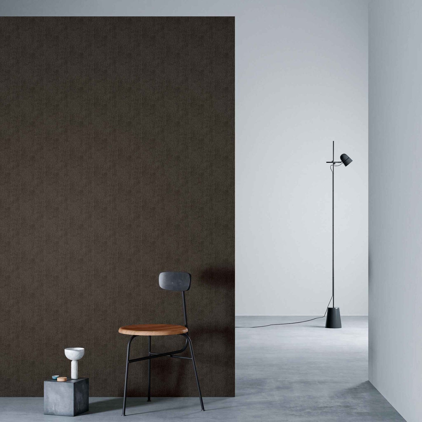 3M DI-NOC Leather LE-1109 architectural film installed in room scene