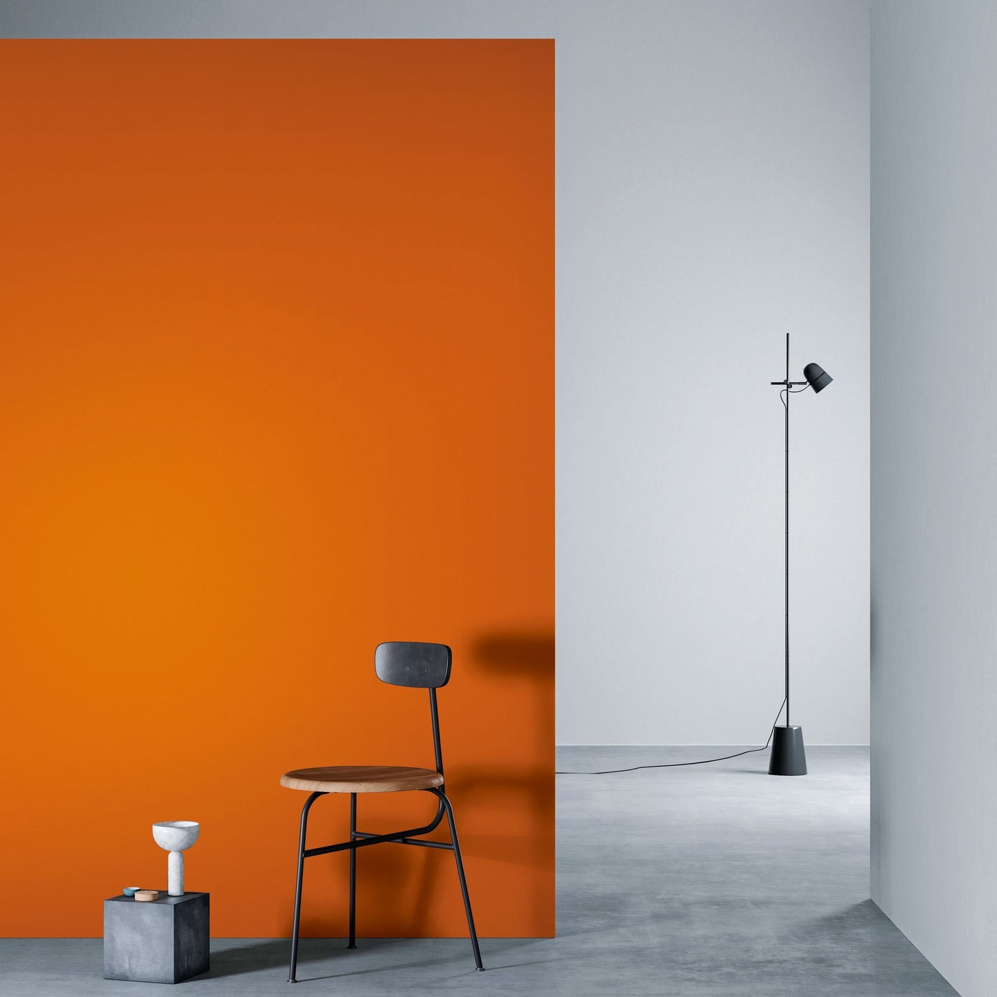 3M DI-NOC Single Color PS-141 architectural film installed in room scene