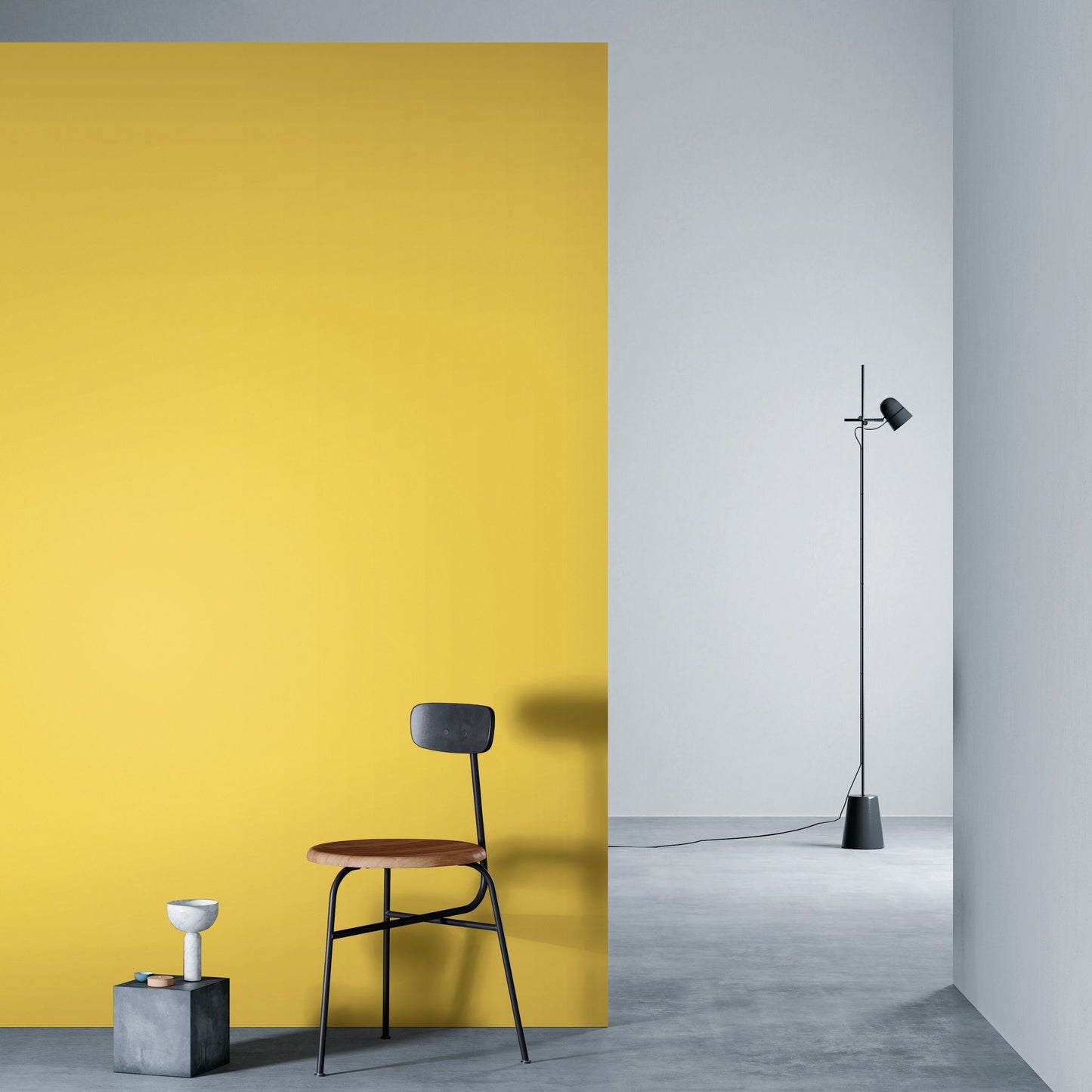 3M DI-NOC Single Color PS-1443 architectural film installed in room scene