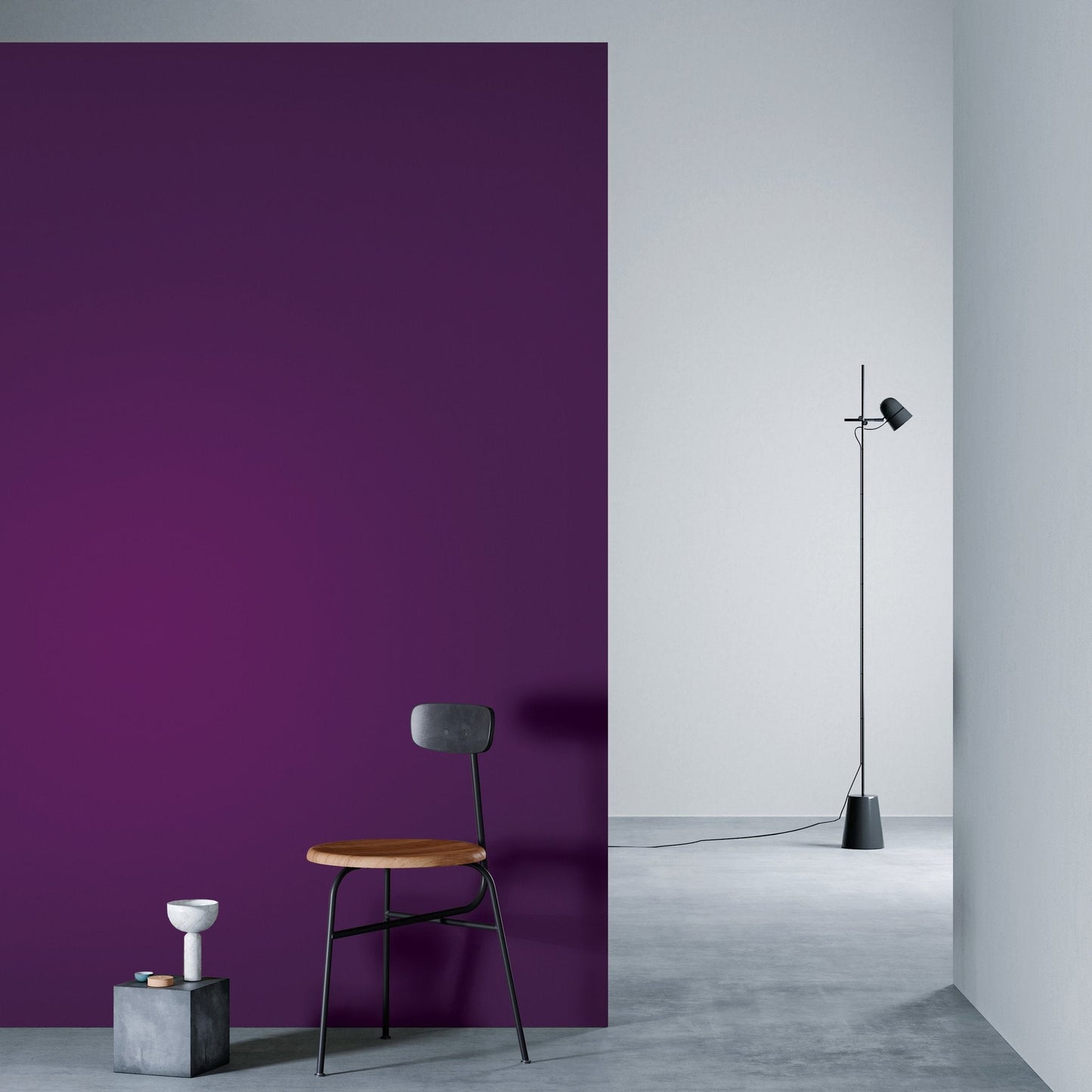 3M DI-NOC Single Color PS-1457 architectural film installed in room scene