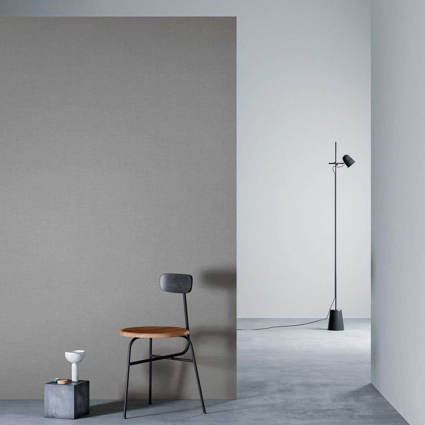 3M DI-NOC Nuno/Textile NU-2003 architectural film installed in room scene