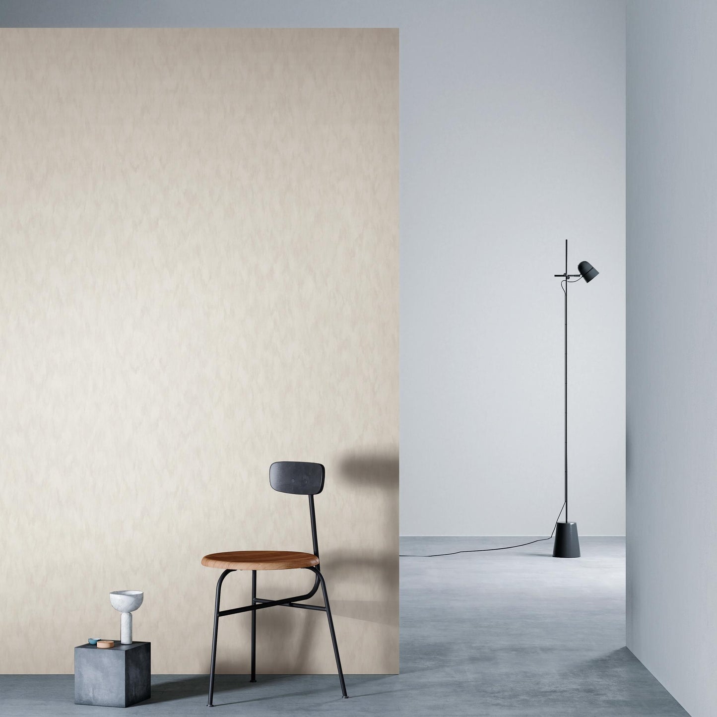 3M DI-NOC Nuno/Textile NU-2177 architectural film installed in room scene