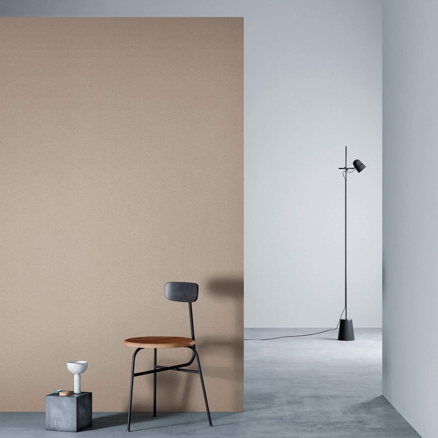 3M DI-NOC Nuno/Textile FE-813 architectural film installed in room scene