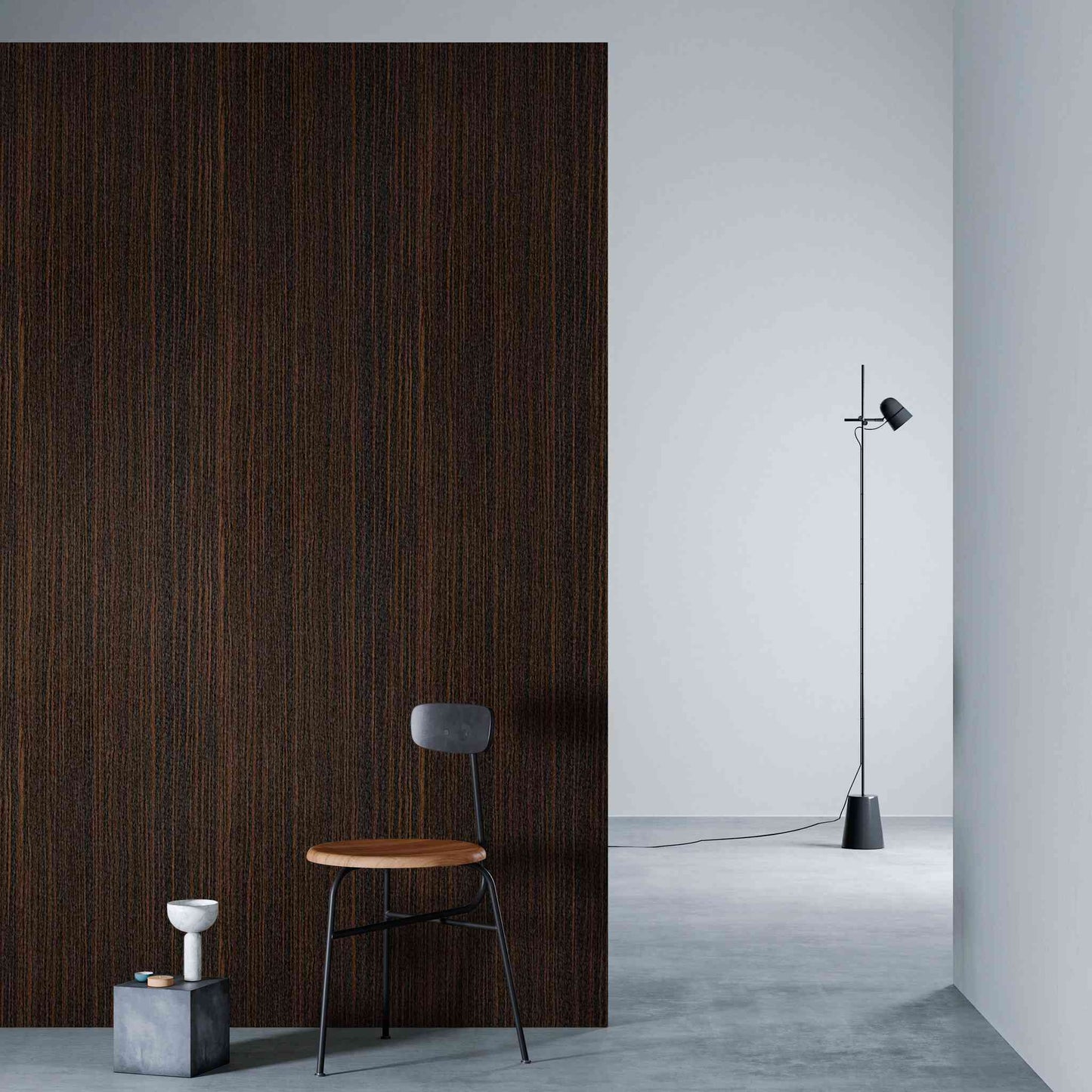 3M DI-NOC Wood Grain WG-664 architectural film installed in room scene