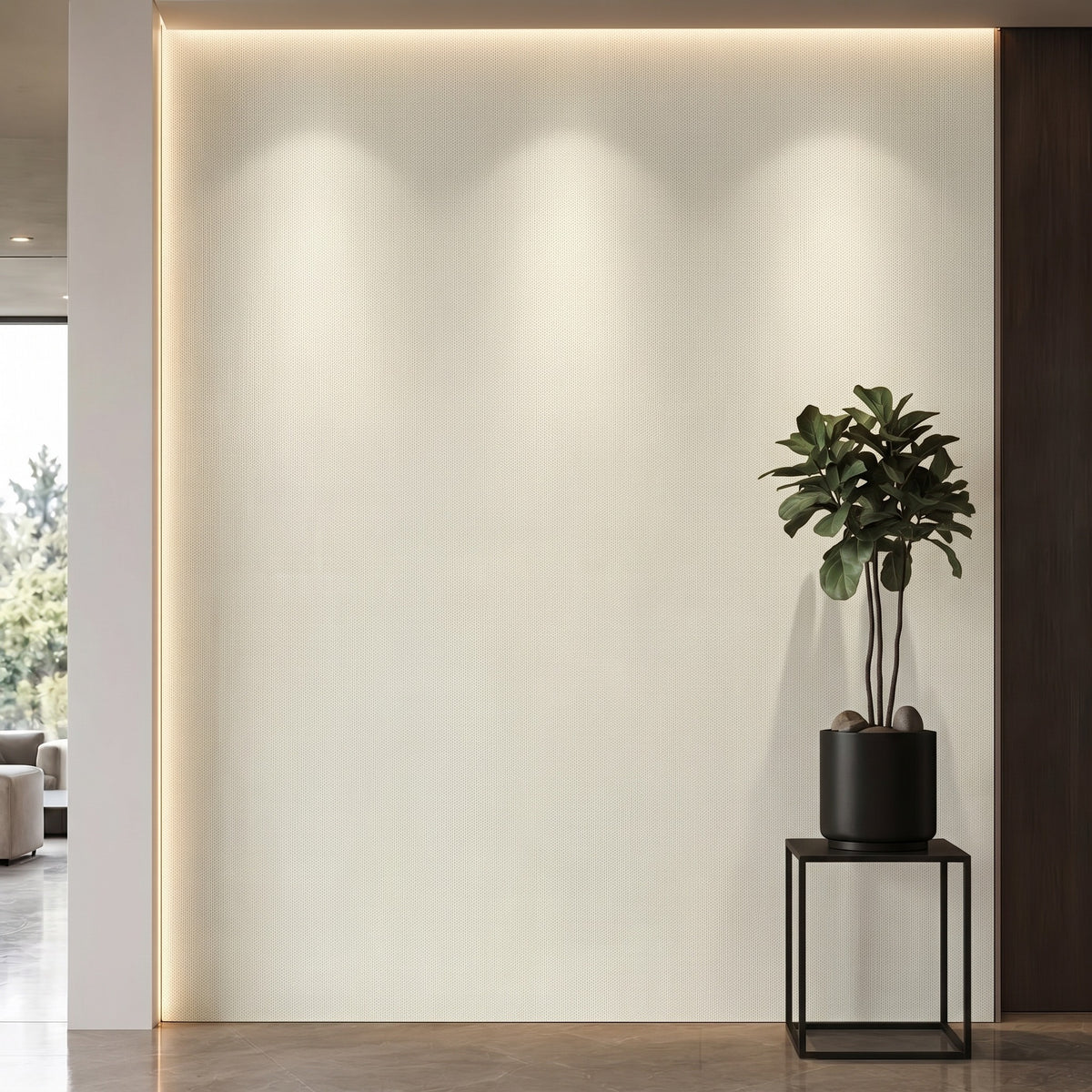 Bodaq ECF01 interior film rendered on a feature wall