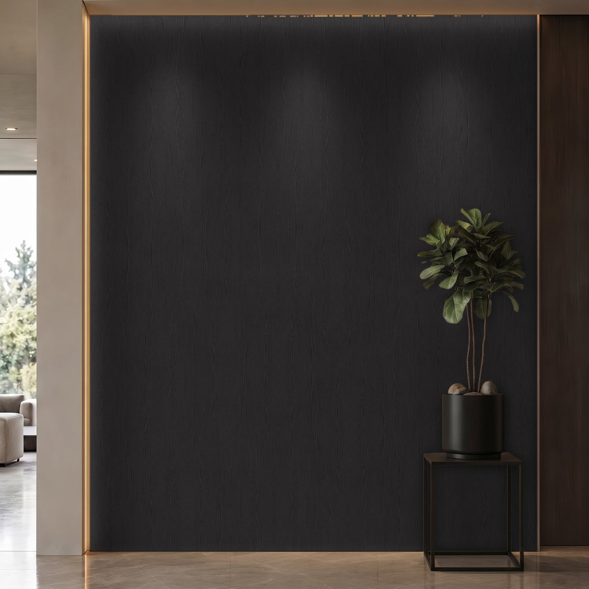Bodaq PTW15 Painted interior film rendered on a feature wall