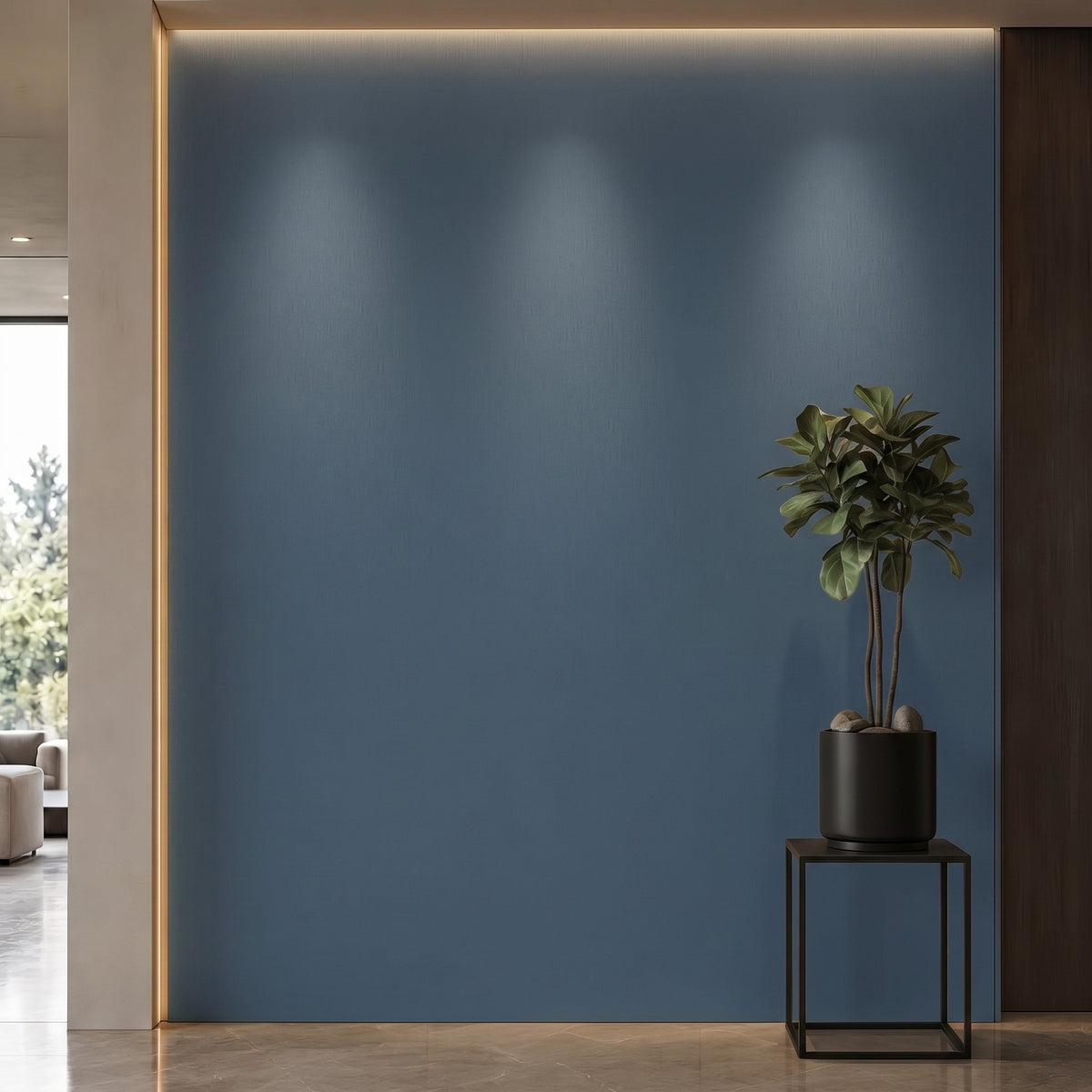 Bodaq S242 interior film rendered on a feature wall