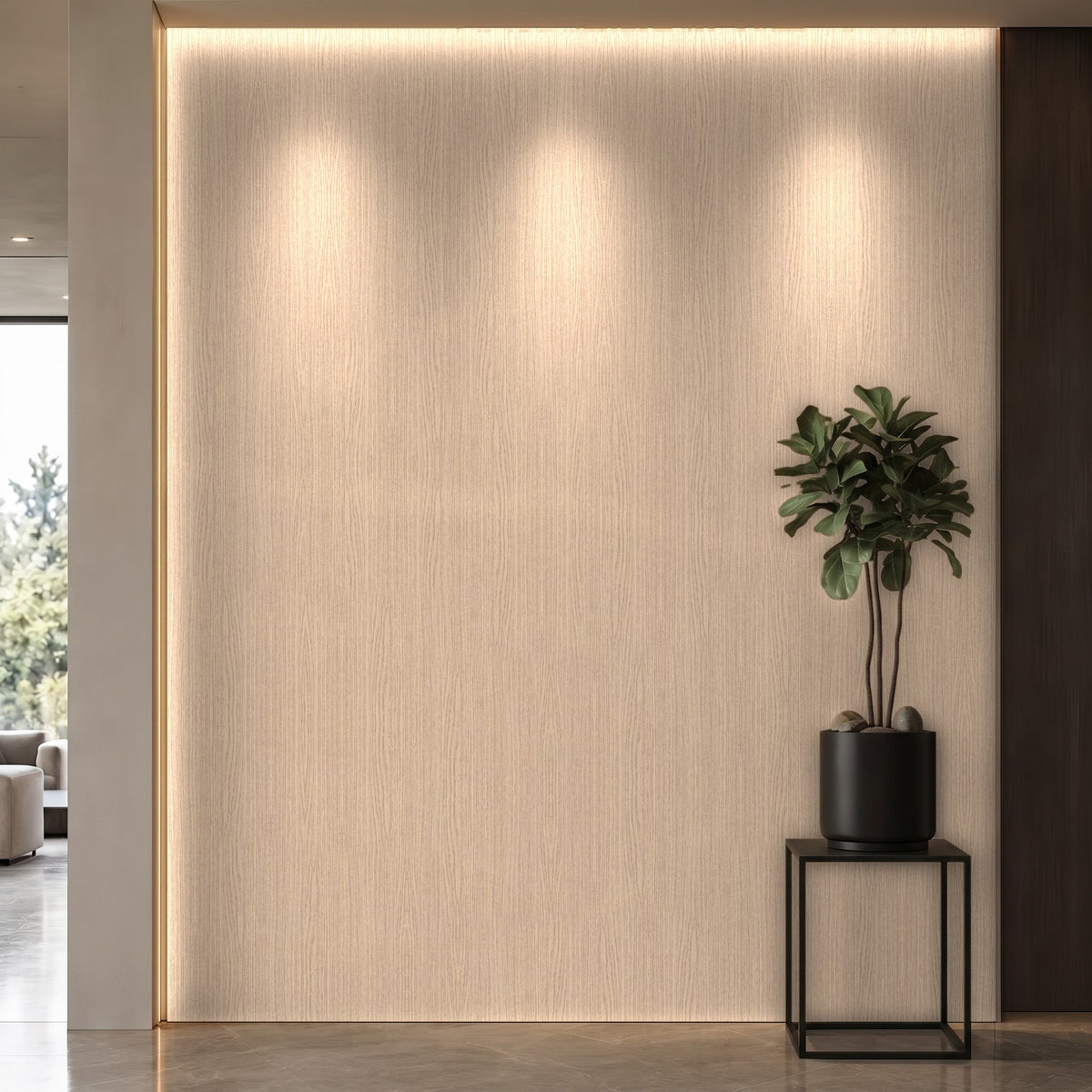 Bodaq SPW05 interior film rendered on a feature wall