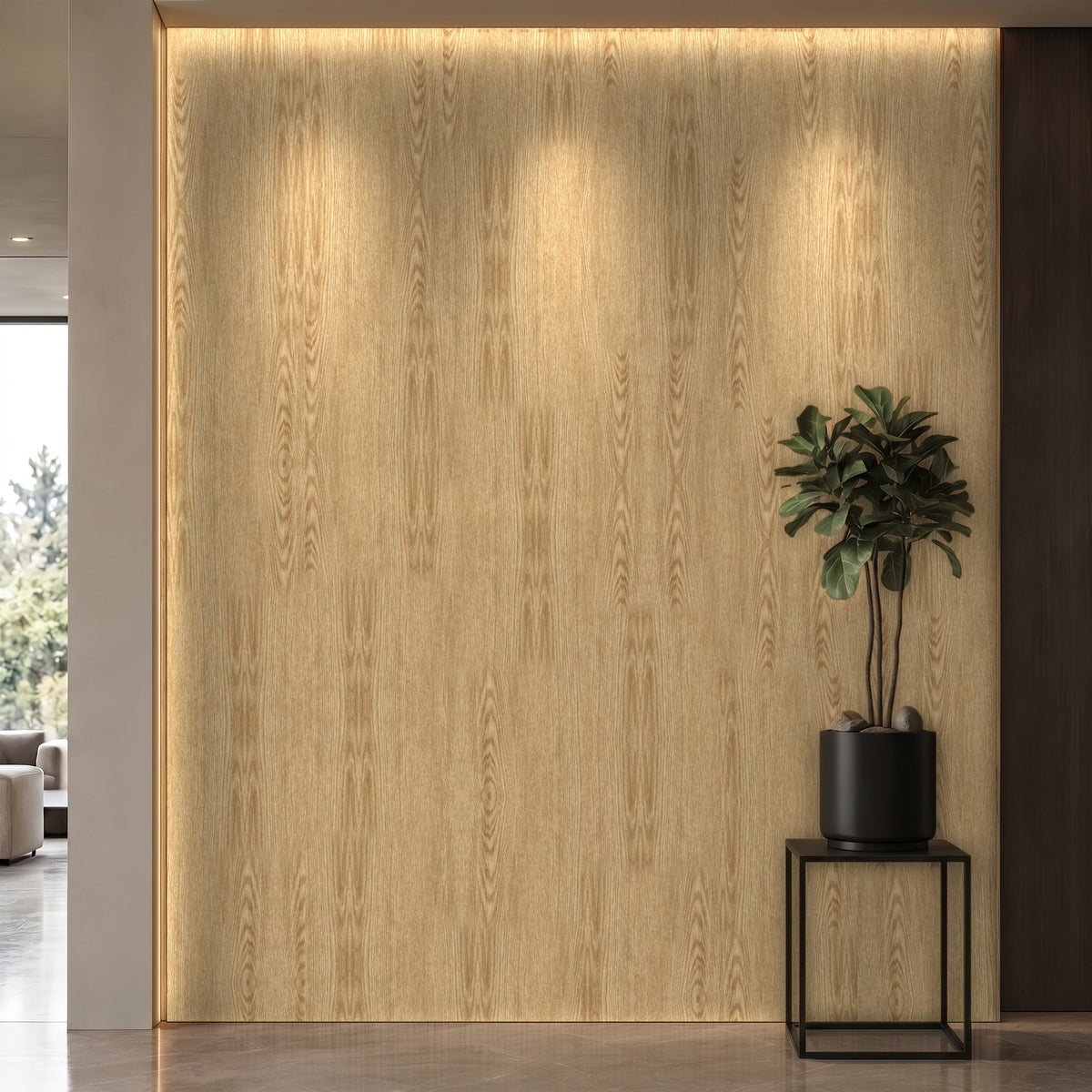 Bodaq SPW18 interior film rendered on a feature wall