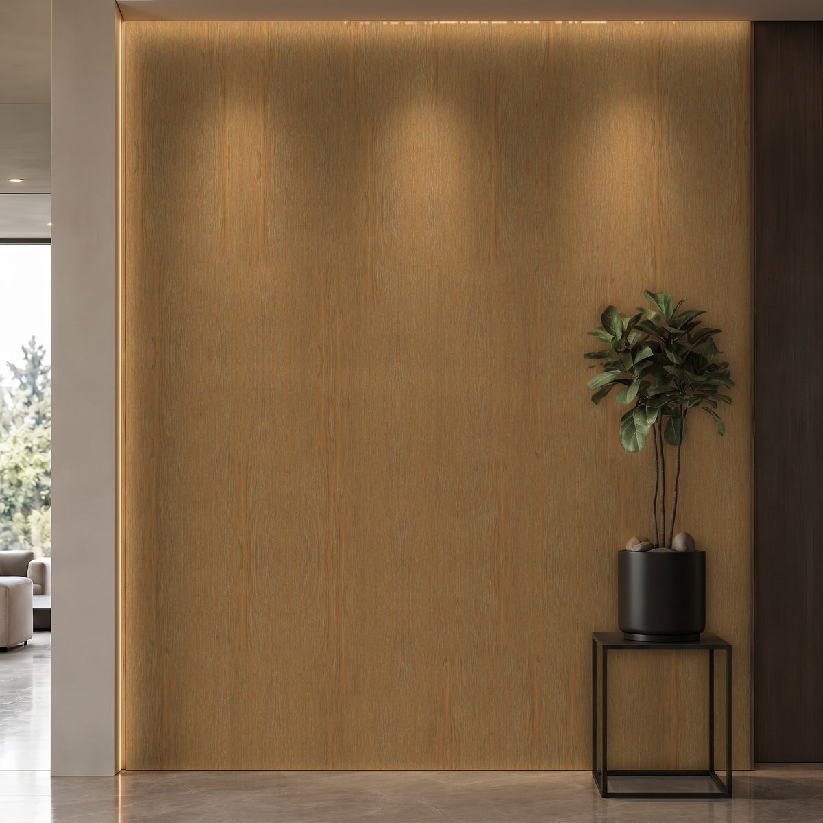 Bodaq SPW20 interior film rendered on a feature wall