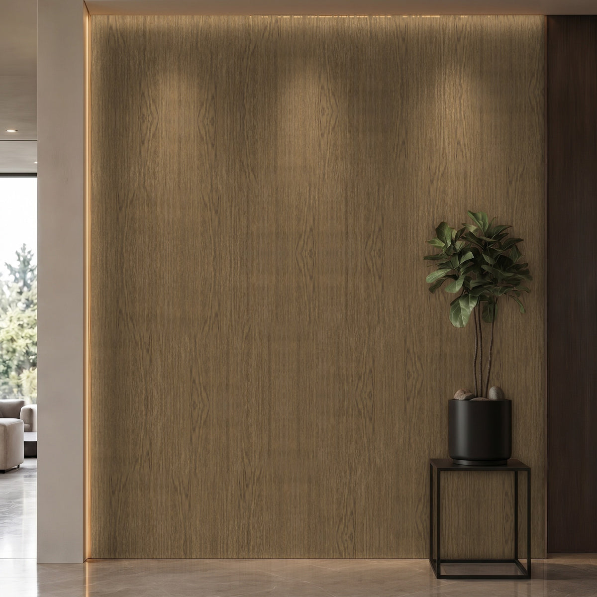 Bodaq SPW53 interior film rendered on a feature wall