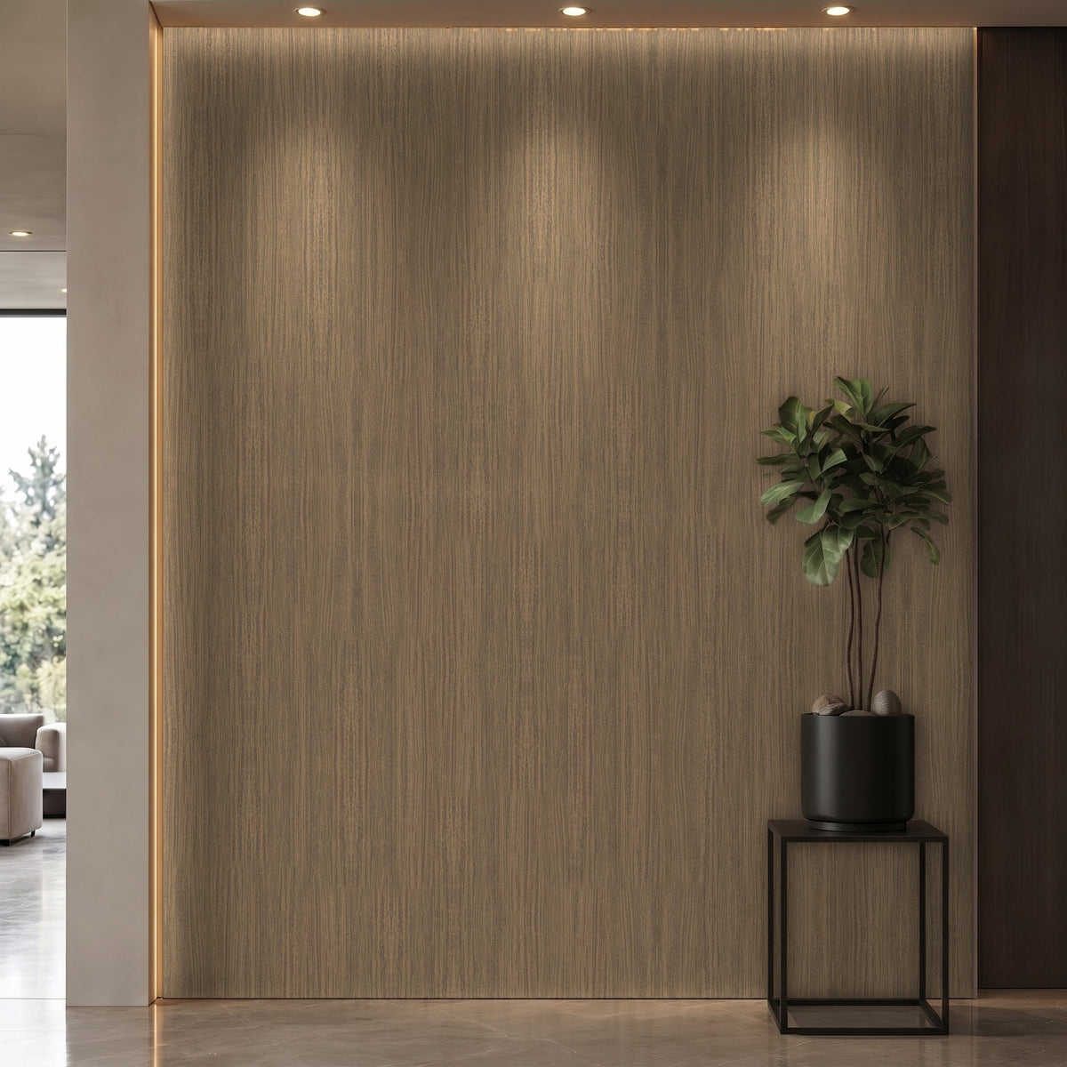Bodaq SPW72 interior film rendered on a feature wall