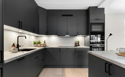 Vinyl Wrapping a Kitchen