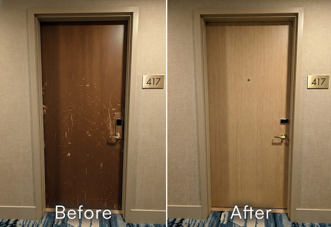 Vinyl Door Wraps: The Complete Guide to Commercial Door Resurfacing