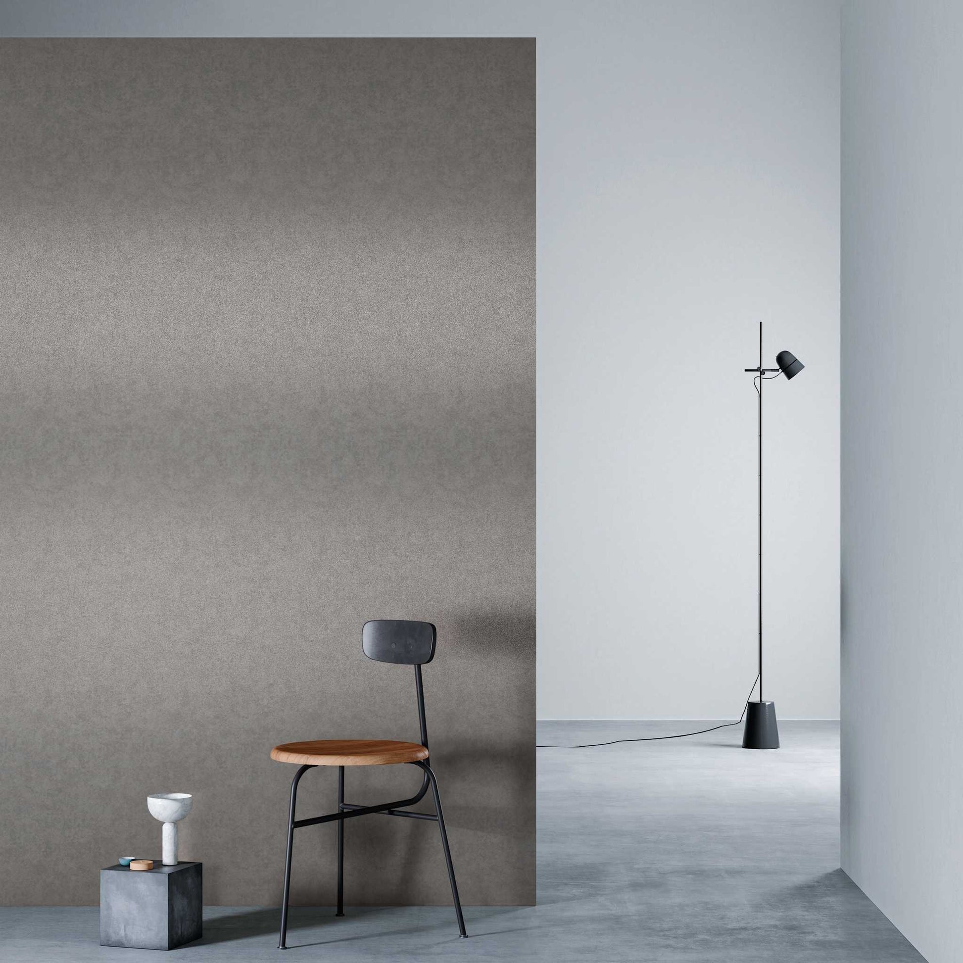 3M DI-NOC Metallic Abrasion Resistant ME-2282AR architectural film installed in room scene