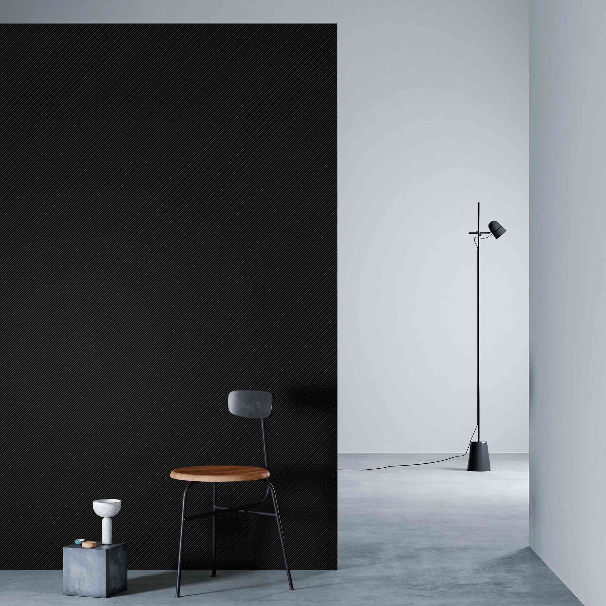 3M DI-NOC Carbon CA-1170 architectural film installed in room scene