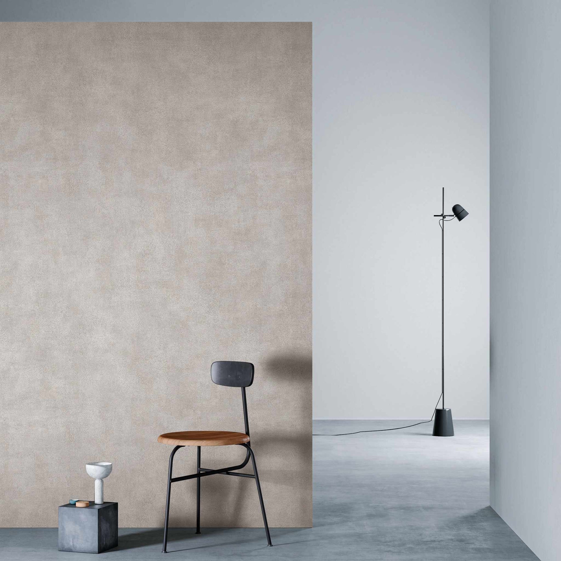 3M DI-NOC Earth/Stone Matte AE-1959MT architectural film installed in room scene