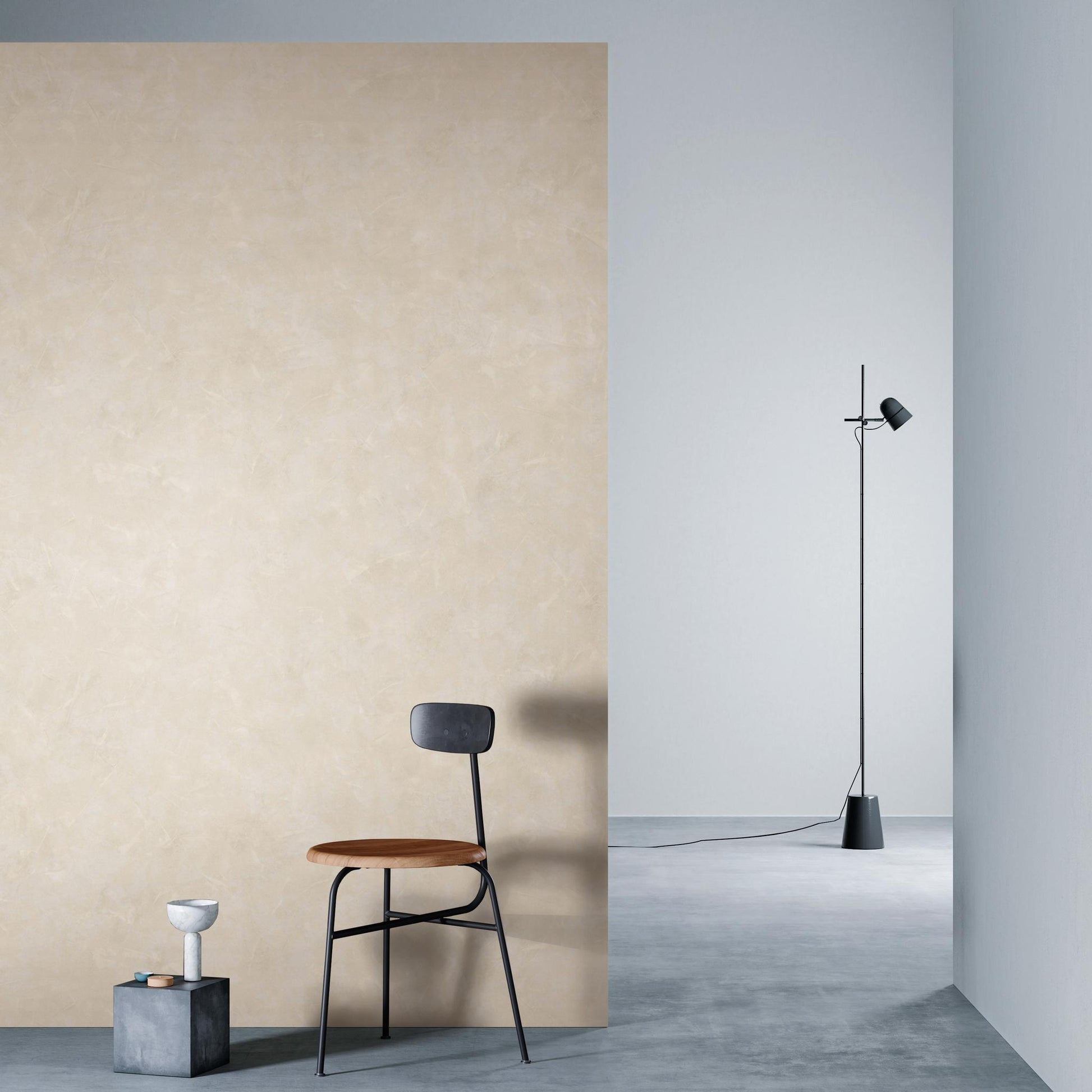 3M DI-NOC Earth/Stone AE-2157 architectural film installed in room scene