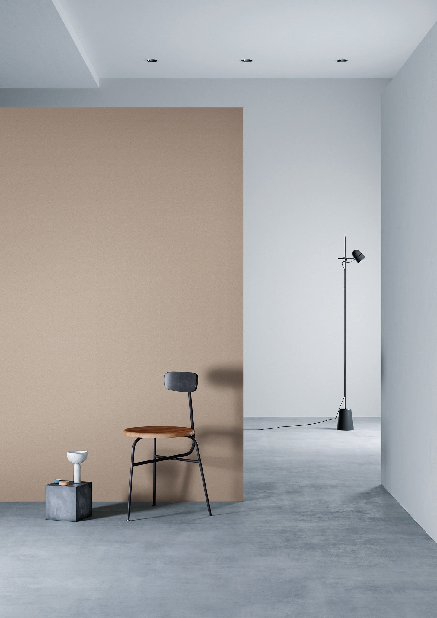 3M DI-NOC Concrete Sand PC-672 architectural film color sample