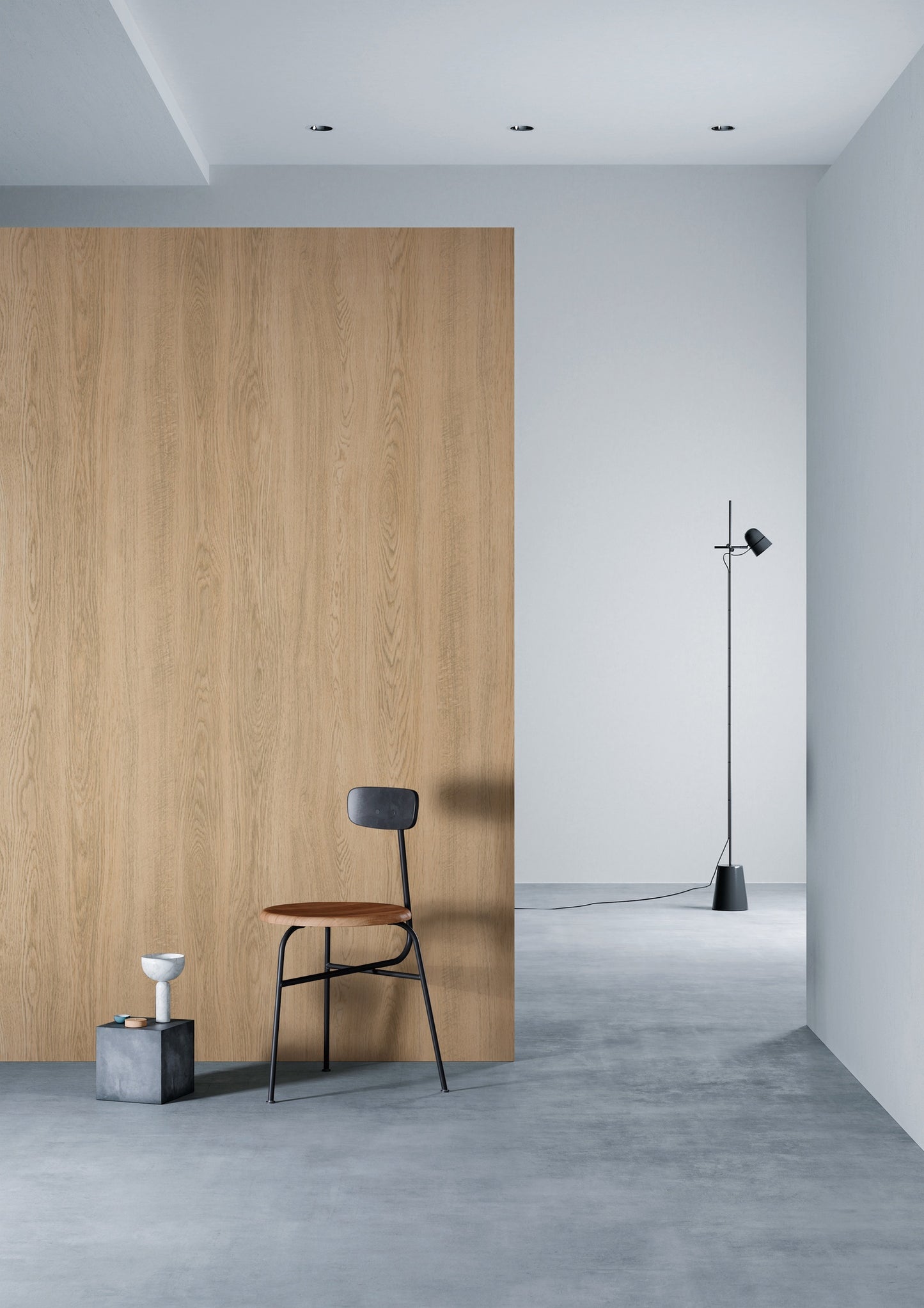 3M DI-NOC Wood Dry DW-2205MT architectural film color sample