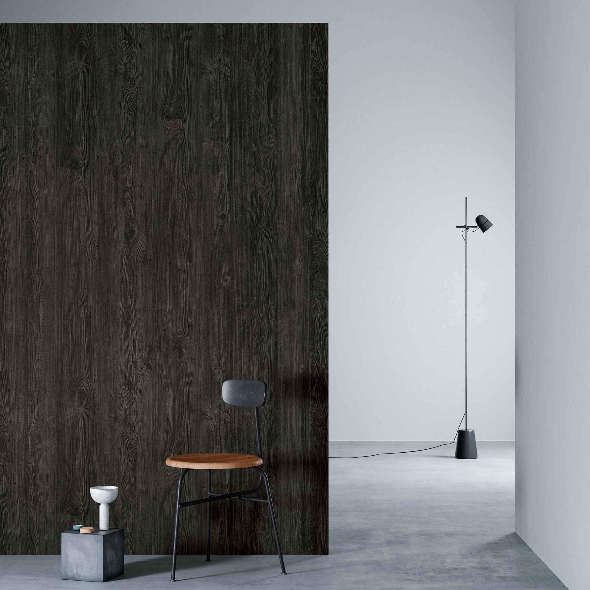 3M DI-NOC Dry Wood Matte DW-2229MT architectural film installed in room scene