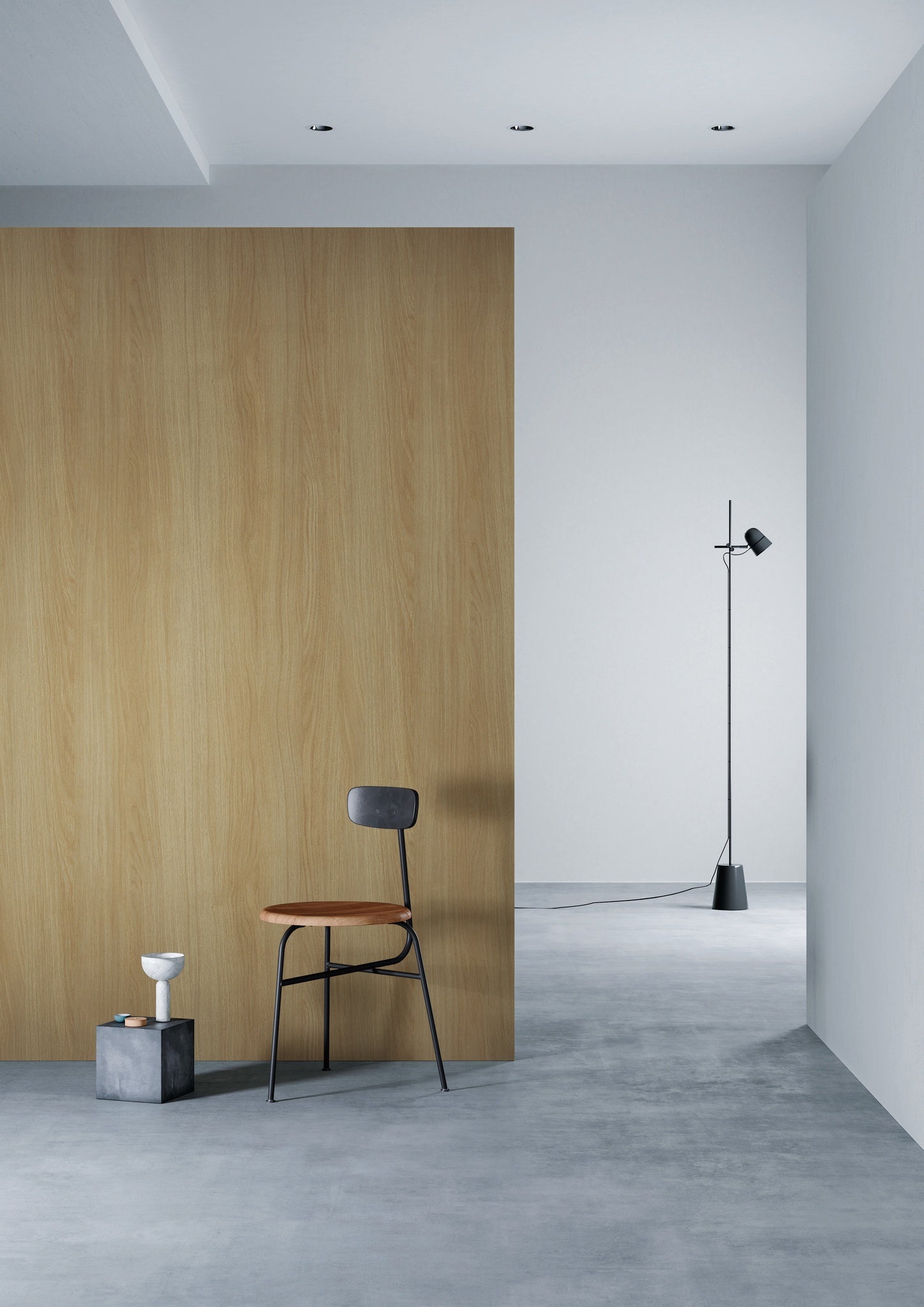 3M DI-NOC Wood Dry DW-2472MT architectural film color sample