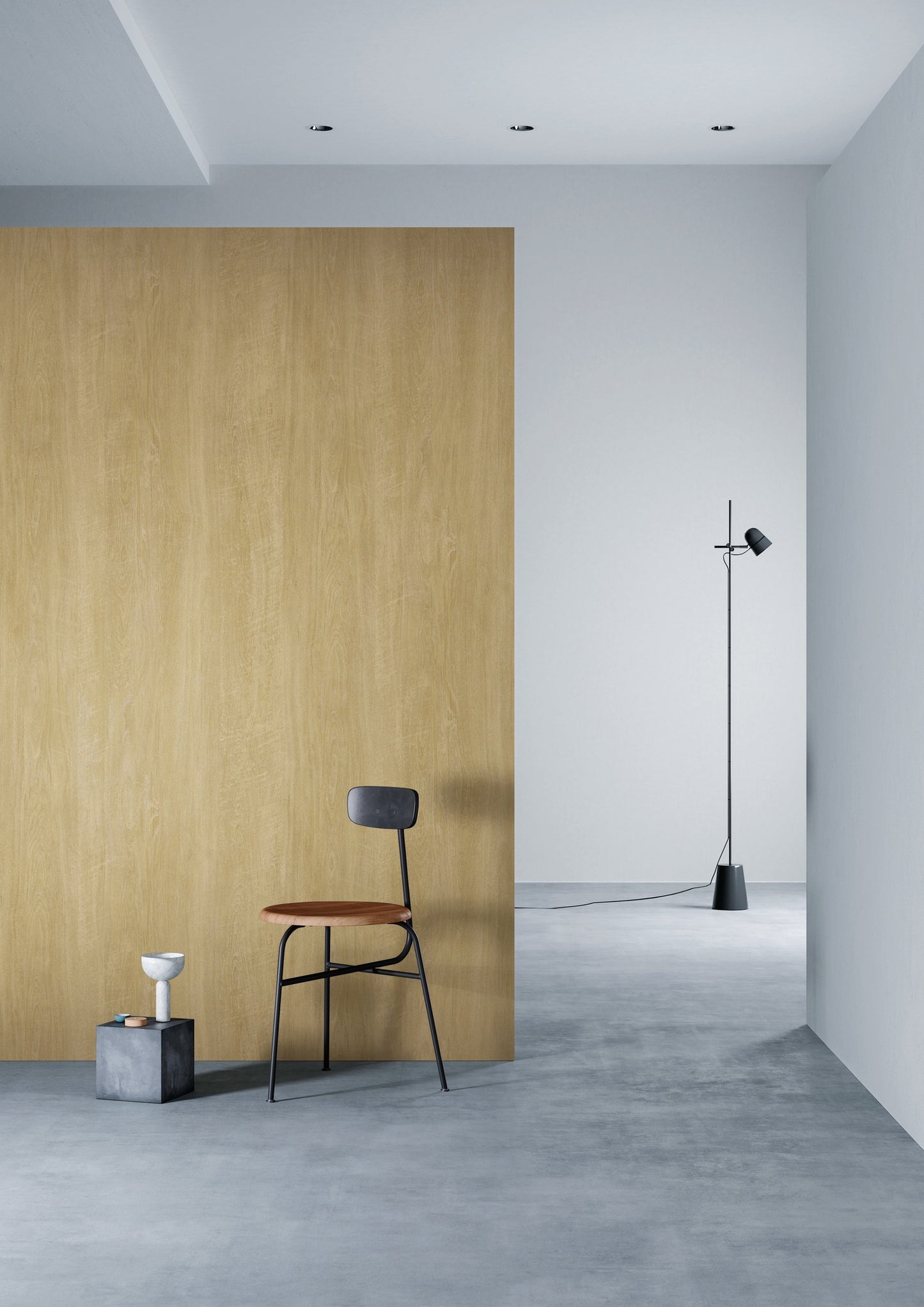 3M DI-NOC Wood Dry DW-2477MT architectural film color sample
