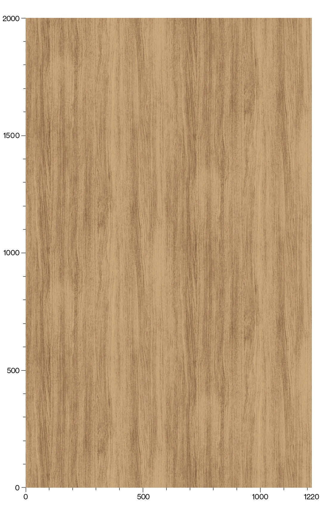 3M DI-NOC Wood Dry Wood DW-2204MT architectural film color sample