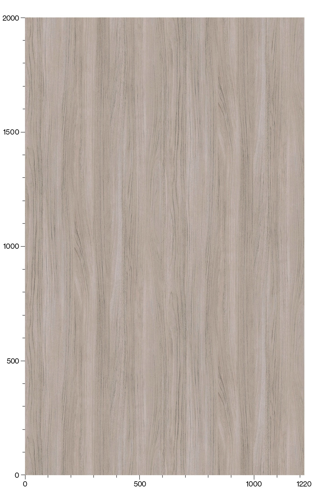 3M DI-NOC Wood Dry Wood DW-2218MT architectural film color sample