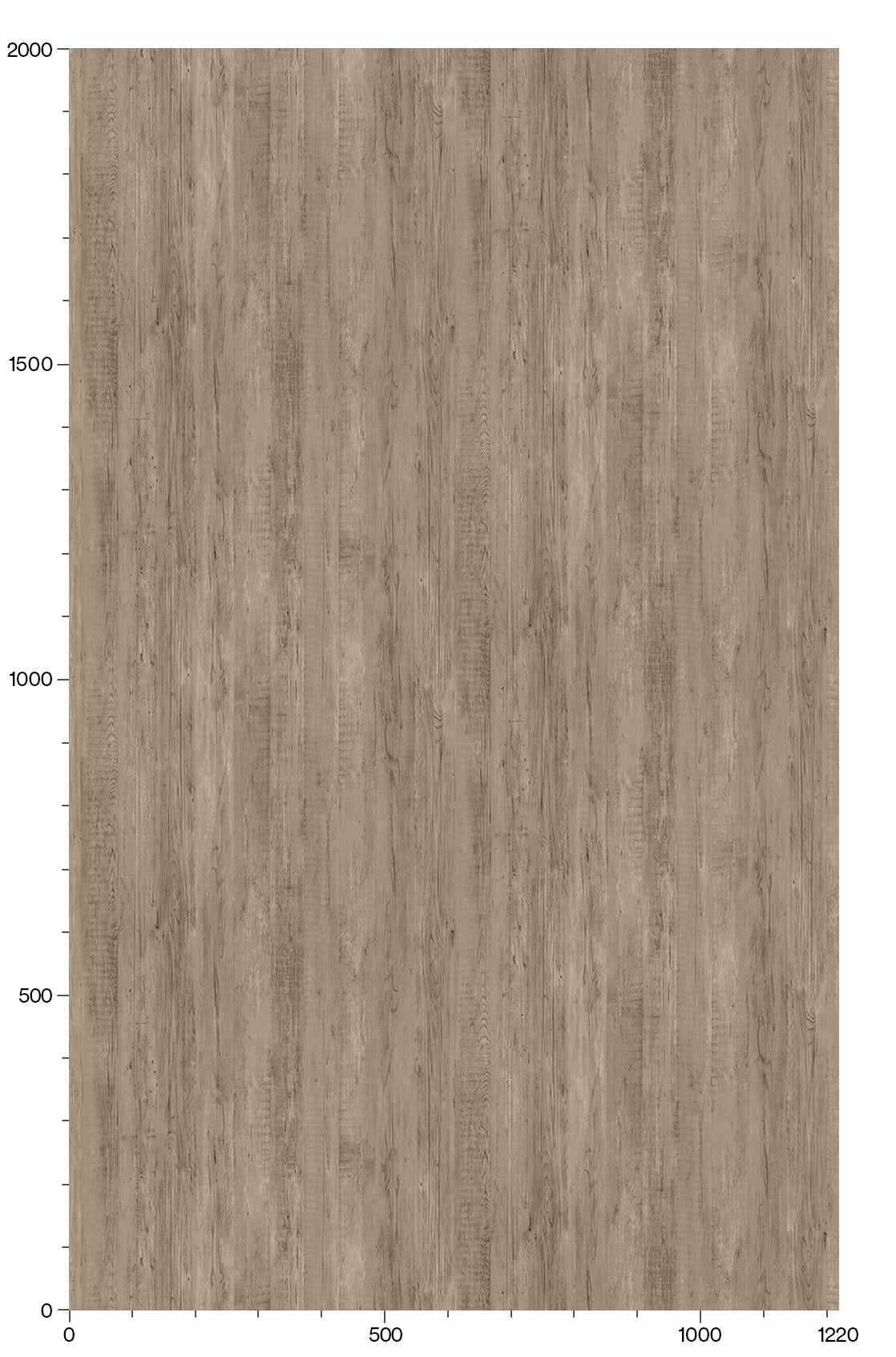 3M DI-NOC Wood Dry Wood DW-2219MT architectural film color sample