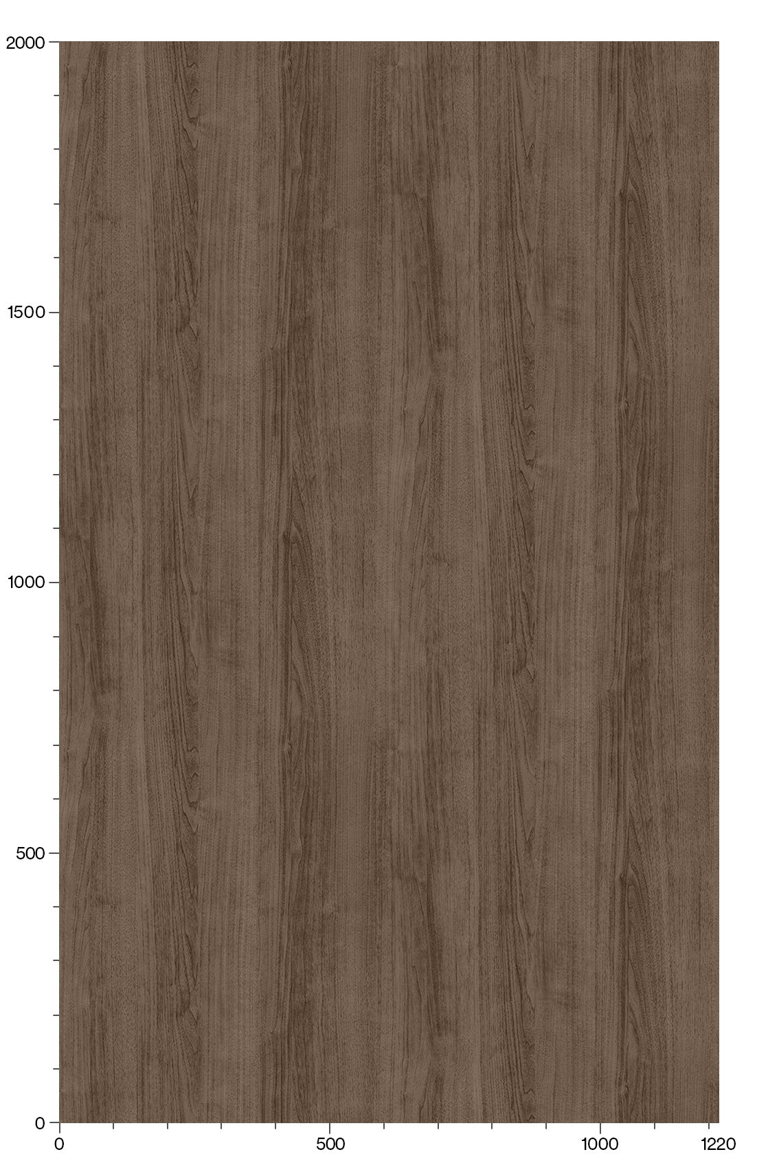 3M DI-NOC Wood Dry Wood DW-2222MT architectural film color sample
