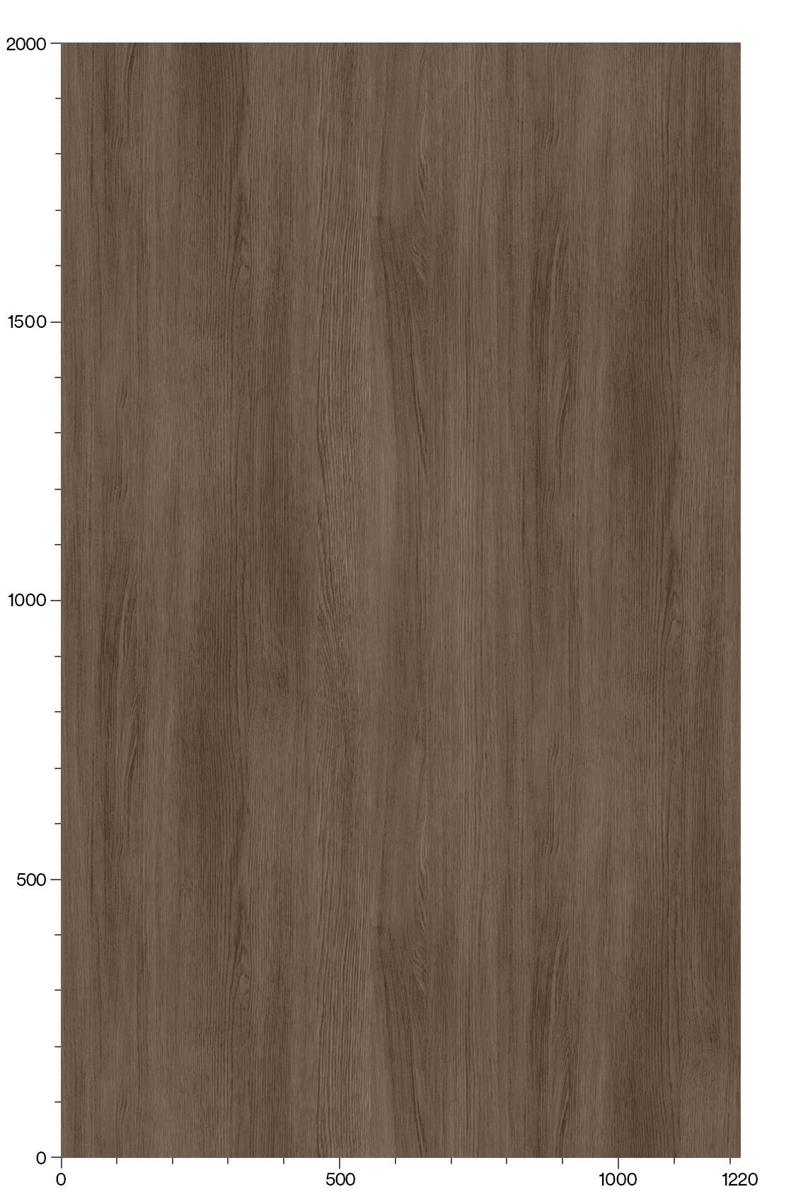 3M DI-NOC Wood Dry Wood DW-2225MT architectural film color sample