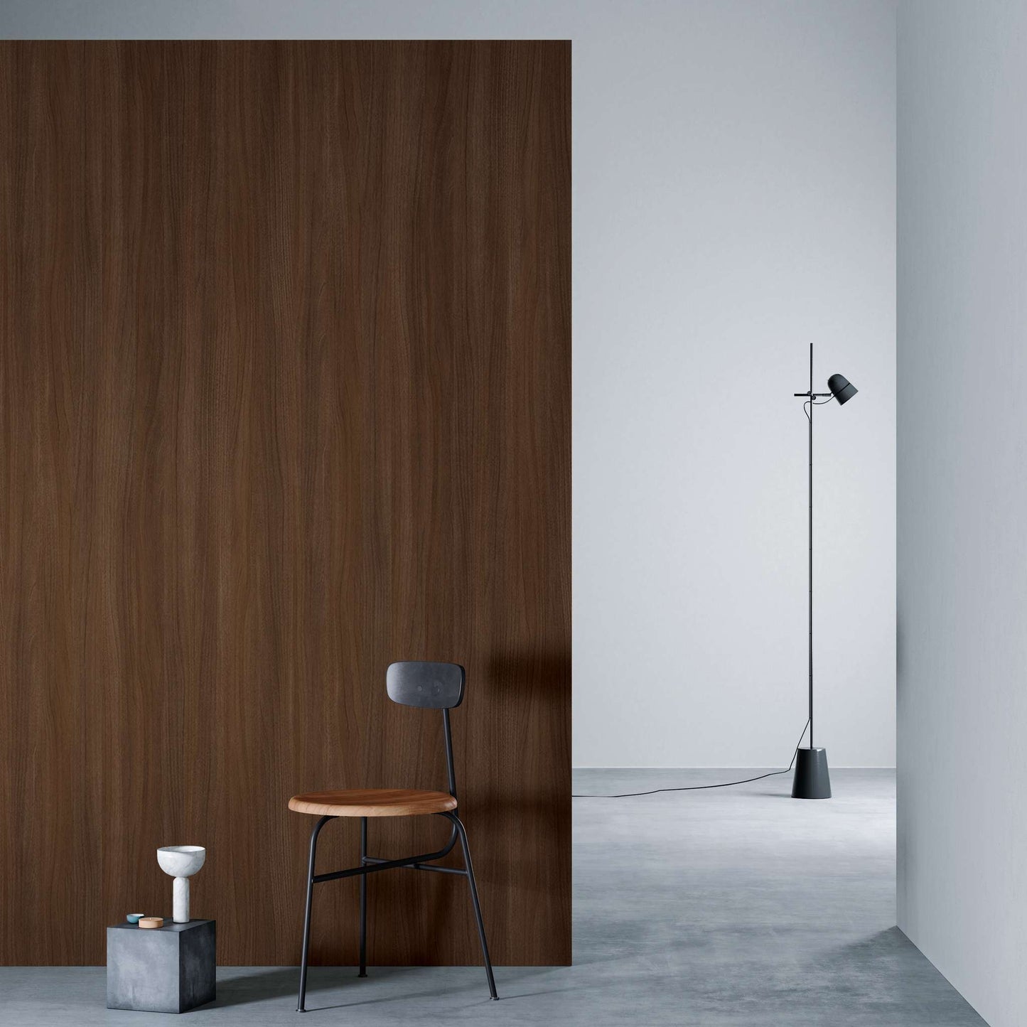 3M DI-NOC Fine Wood FW-1022 architectural film installed in room scene