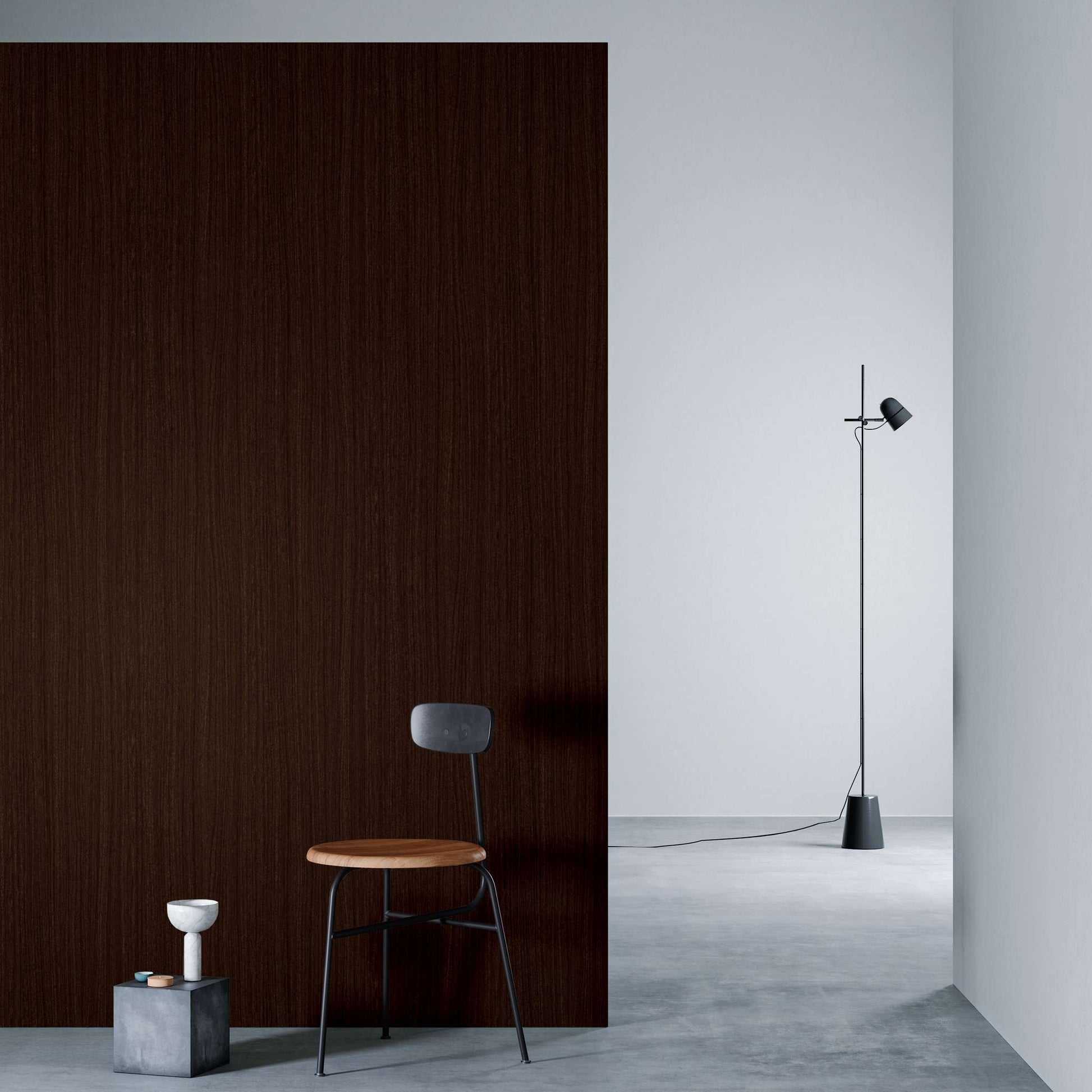 3M DI-NOC Fine Wood FW-1135 architectural film installed in room scene