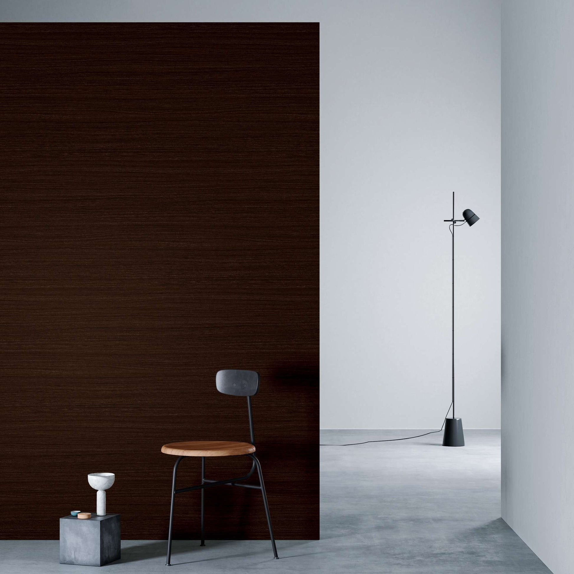 3M DI-NOC Fine Wood FW-1136H architectural film installed in room scene