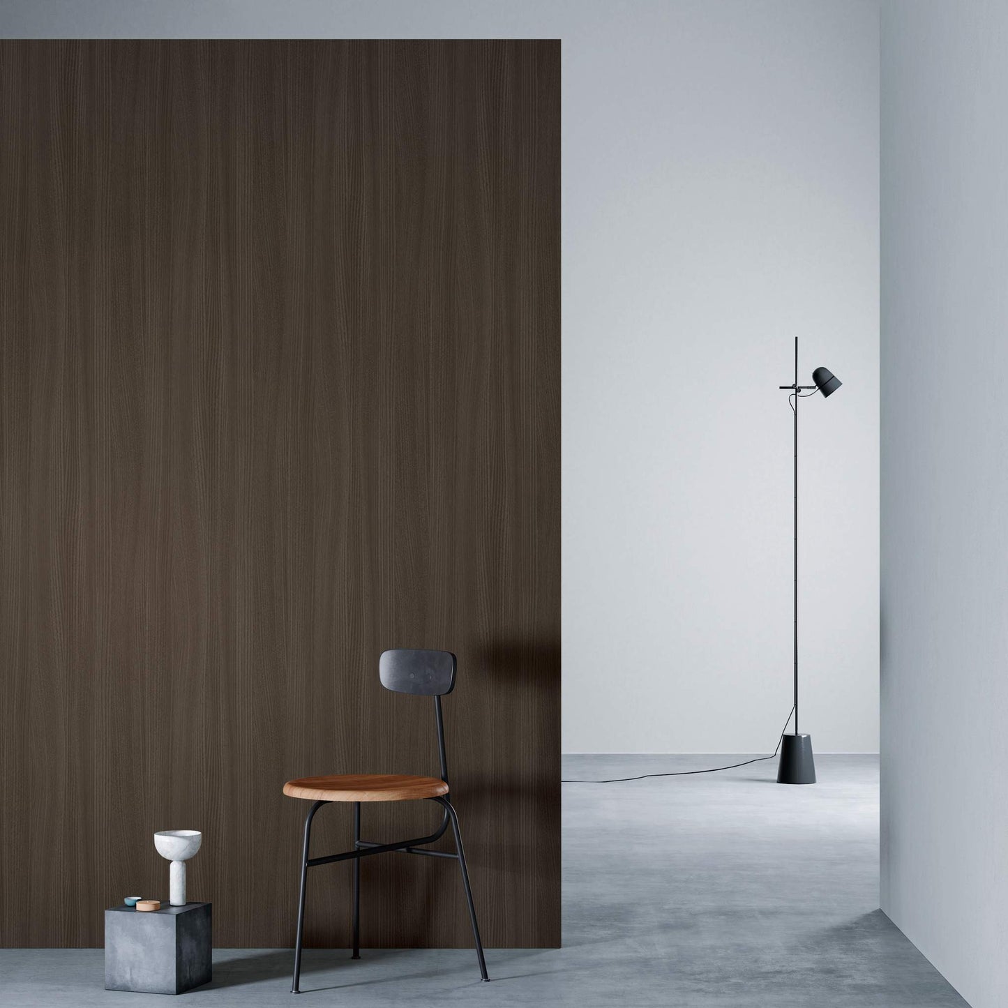 3M DI-NOC Fine Wood FW-1216 architectural film installed in room scene