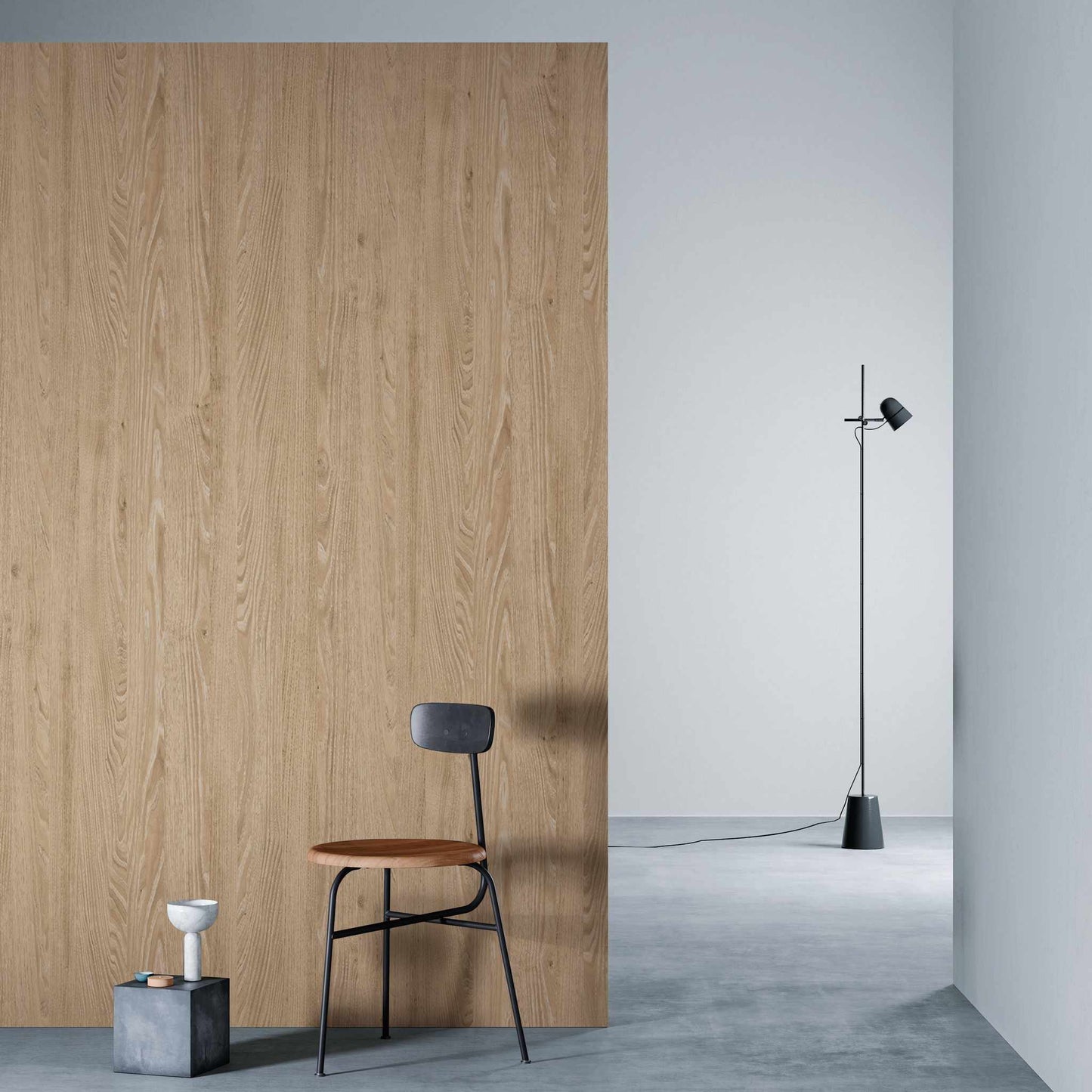 3M DI-NOC Fine Wood FW-1217 architectural film installed in room scene