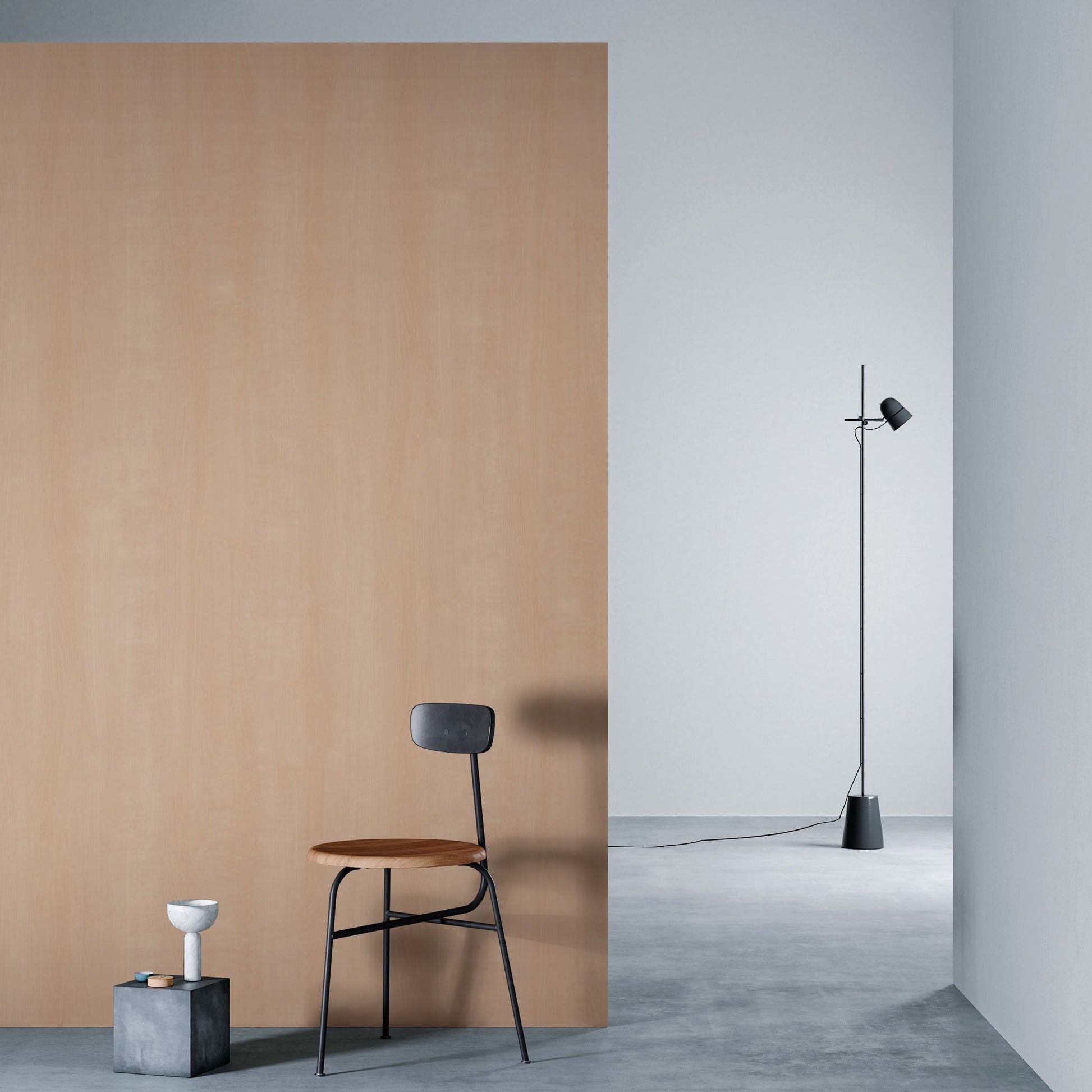 3M DI-NOC Fine Wood FW-1261 architectural film installed in room scene