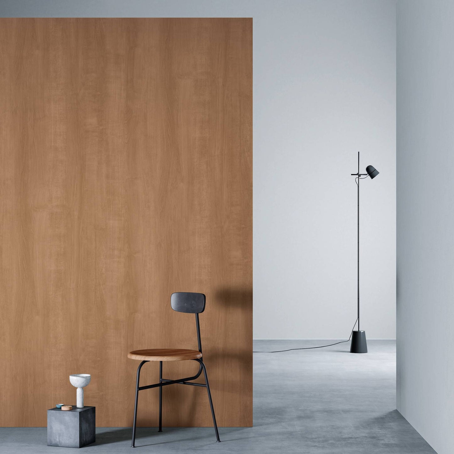 3M DI-NOC Fine Wood FW-1262 architectural film installed in room scene