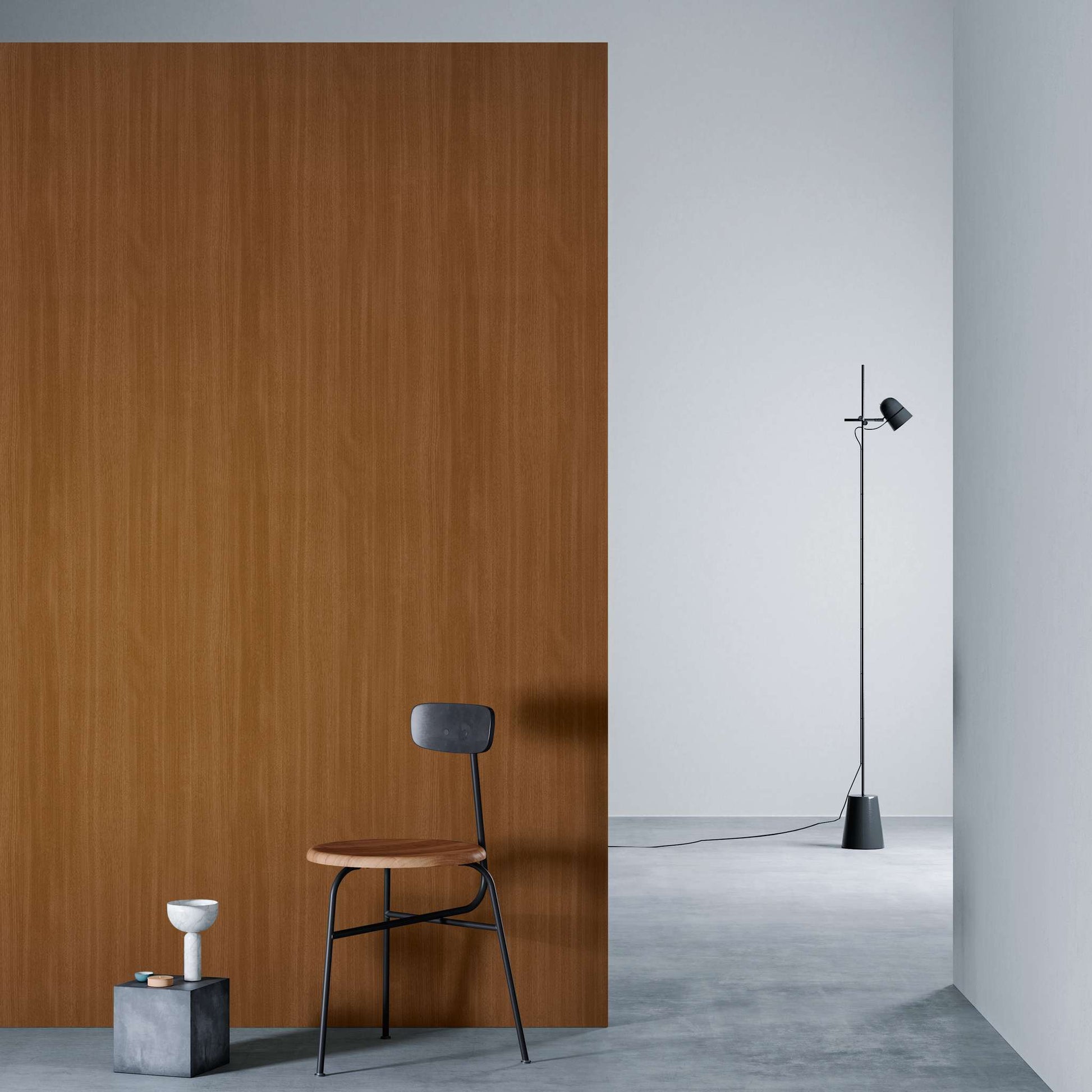 3M DI-NOC Fine Wood FW-1737 architectural film installed in room scene